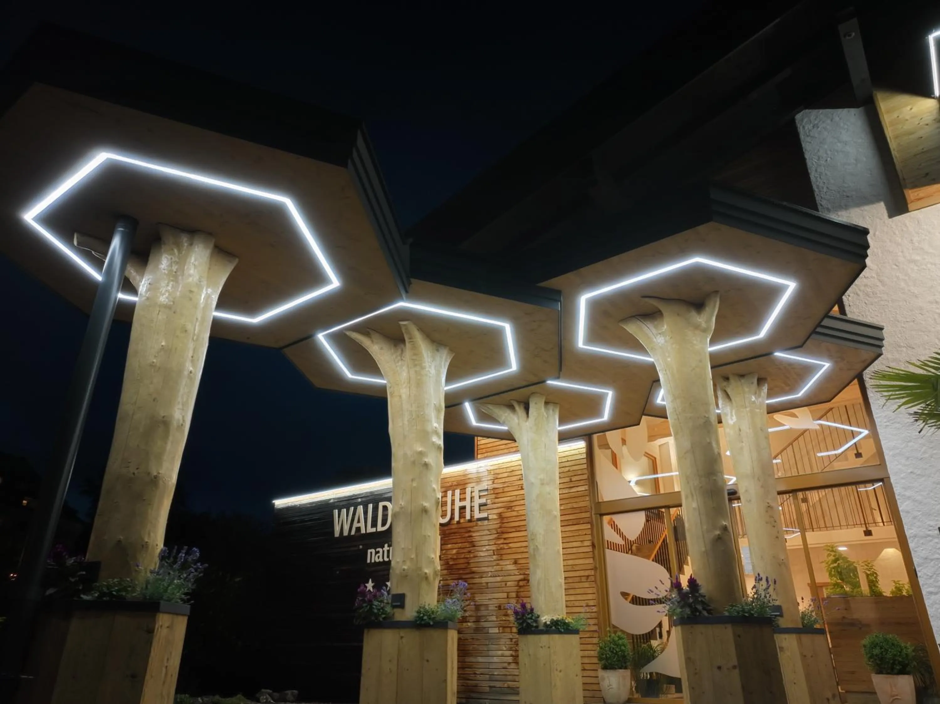 Property building in Naturhotel Café Waldesruhe