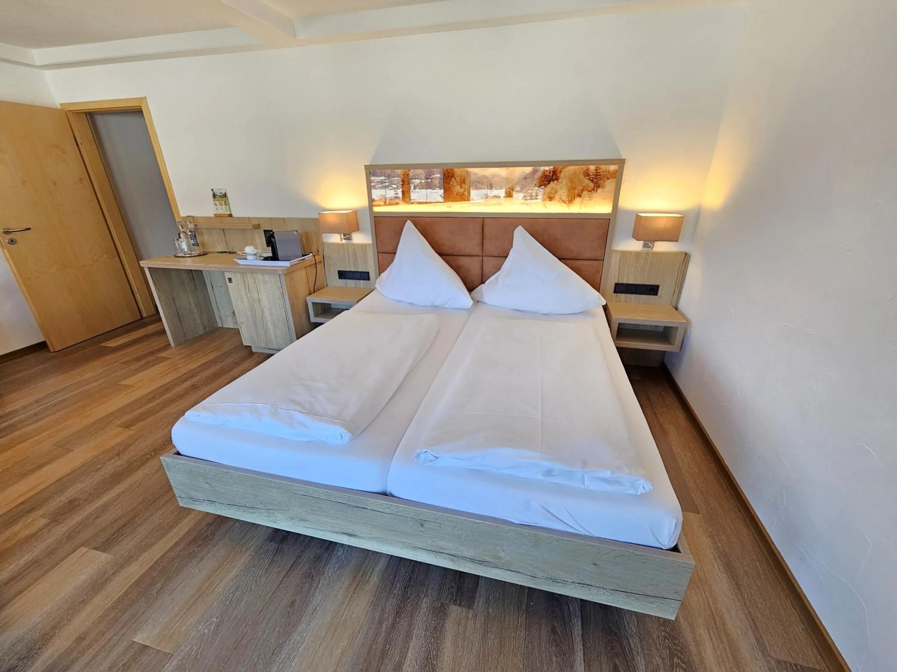 Bed in Naturhotel Café Waldesruhe