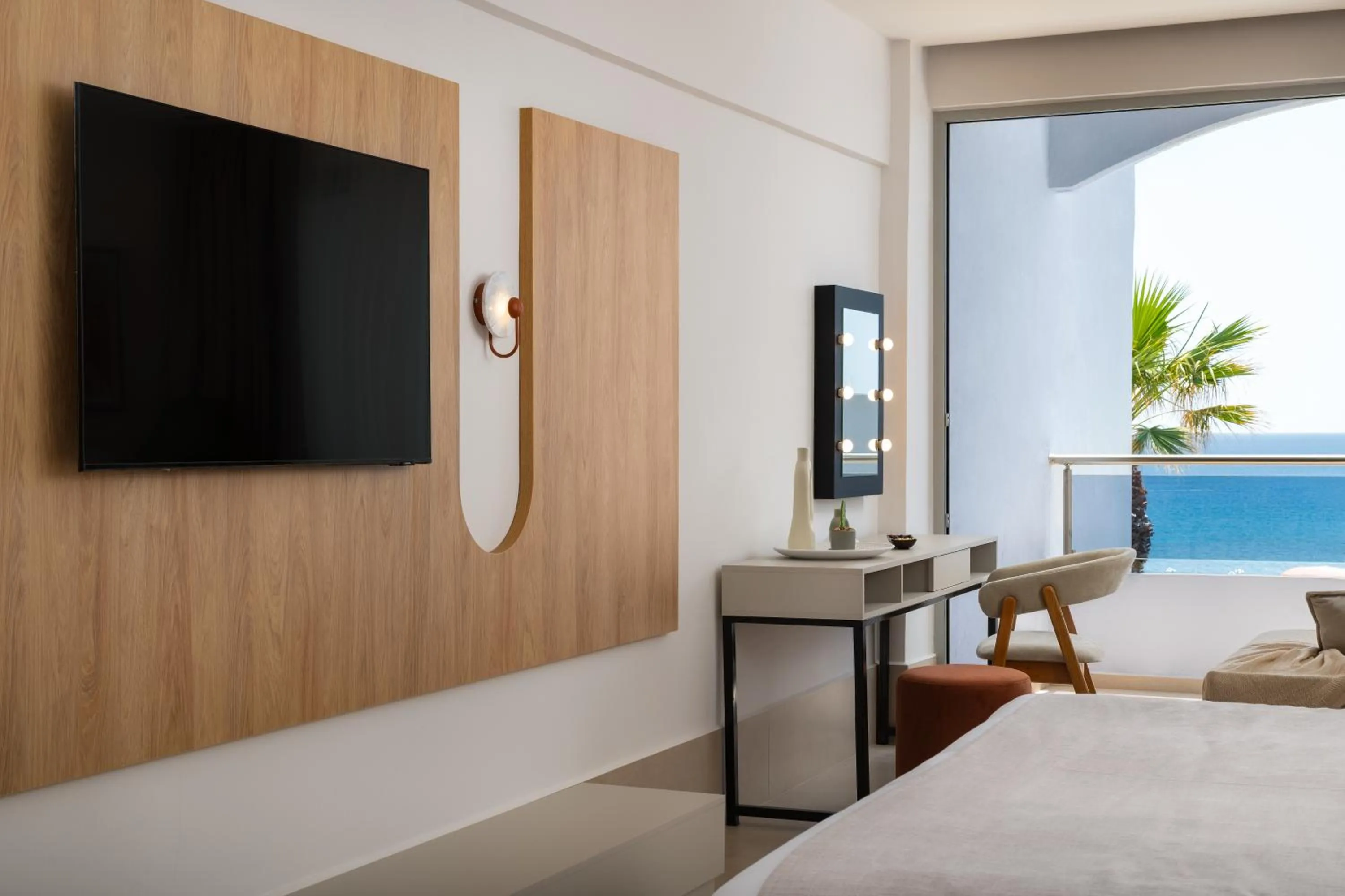 Bedroom, Bed in Paralos Rodos Lifestyle