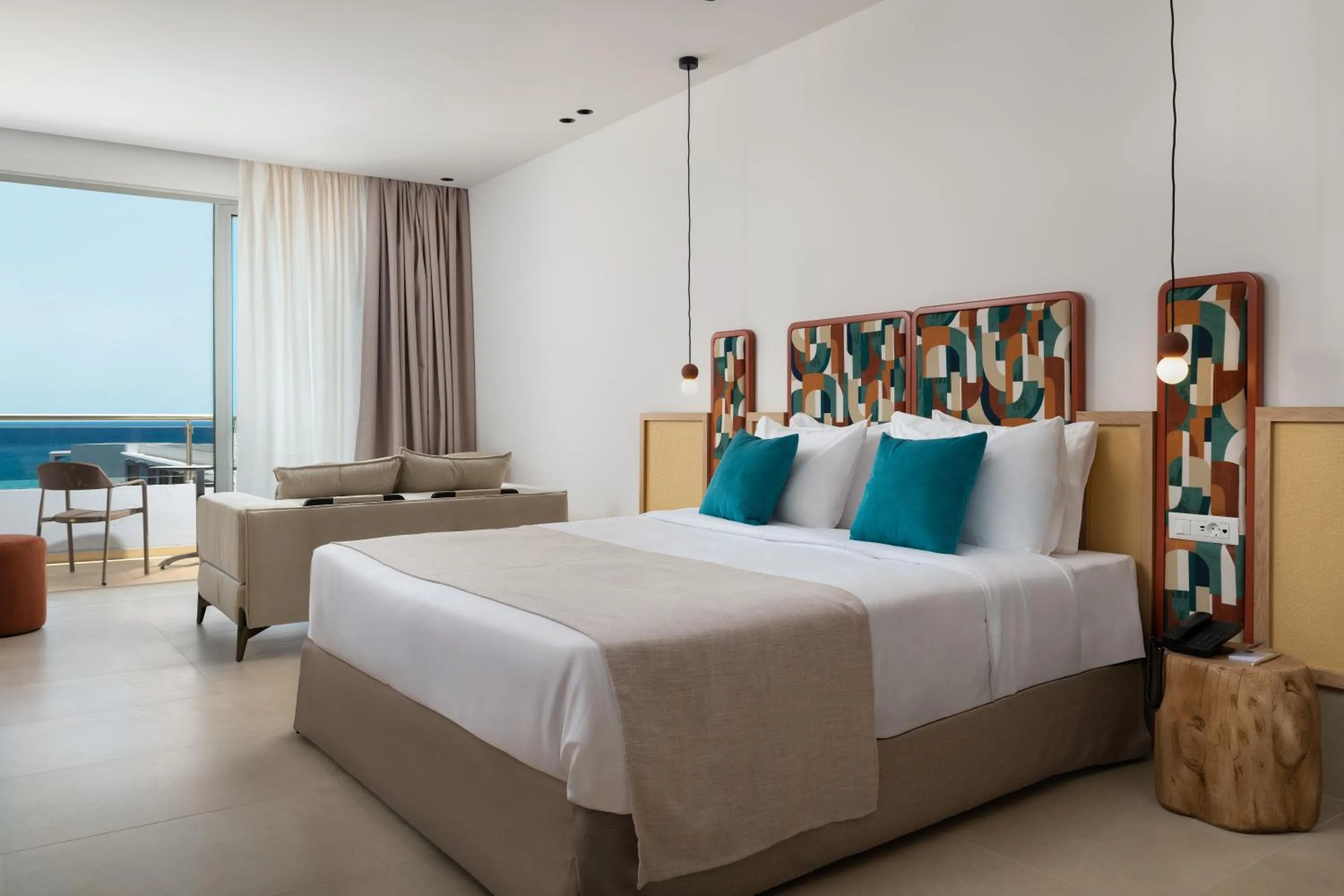 Bed in Paralos Rodos Lifestyle