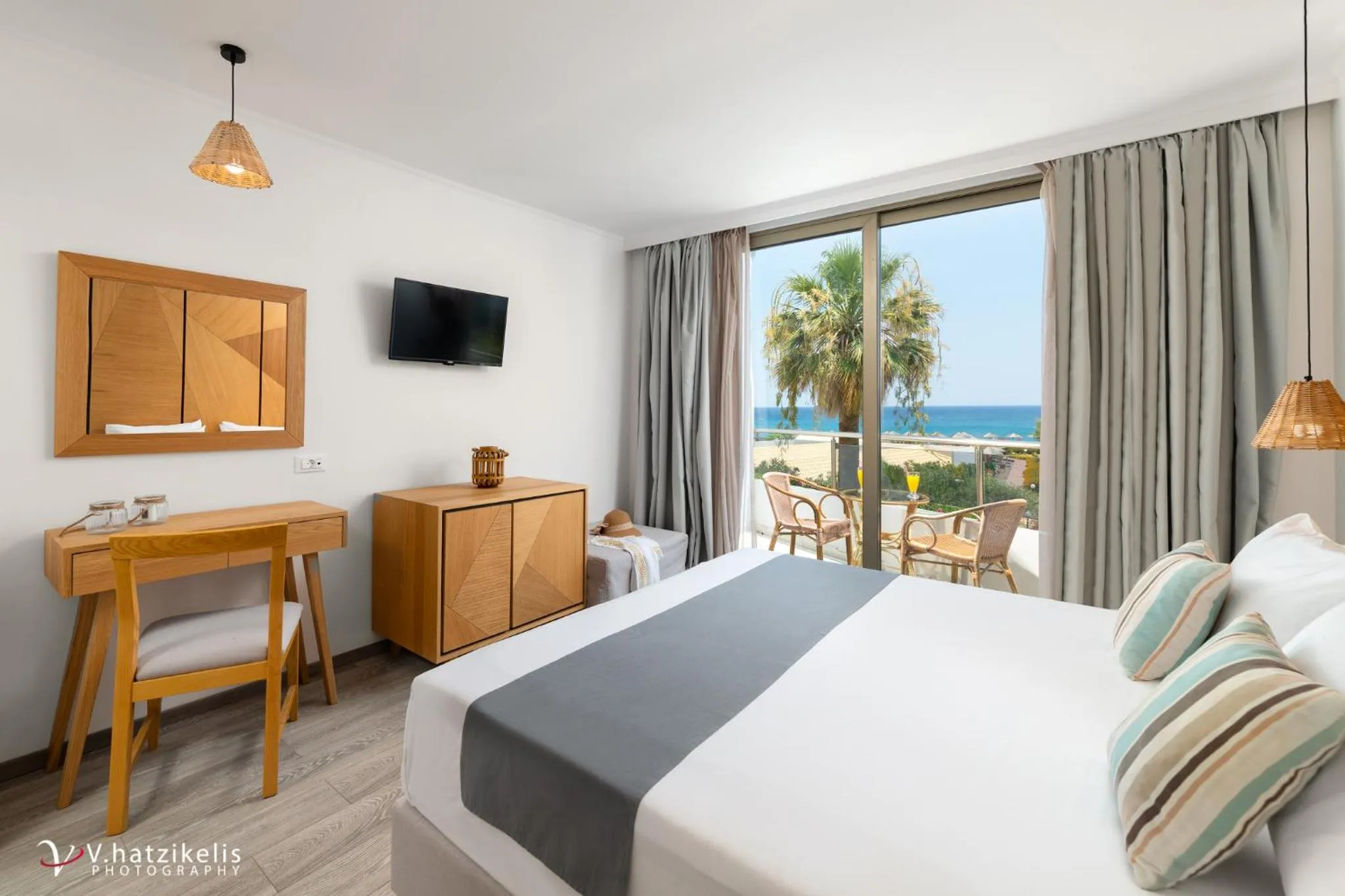 Photo of the whole room, Bed in Paralos Rodos Lifestyle