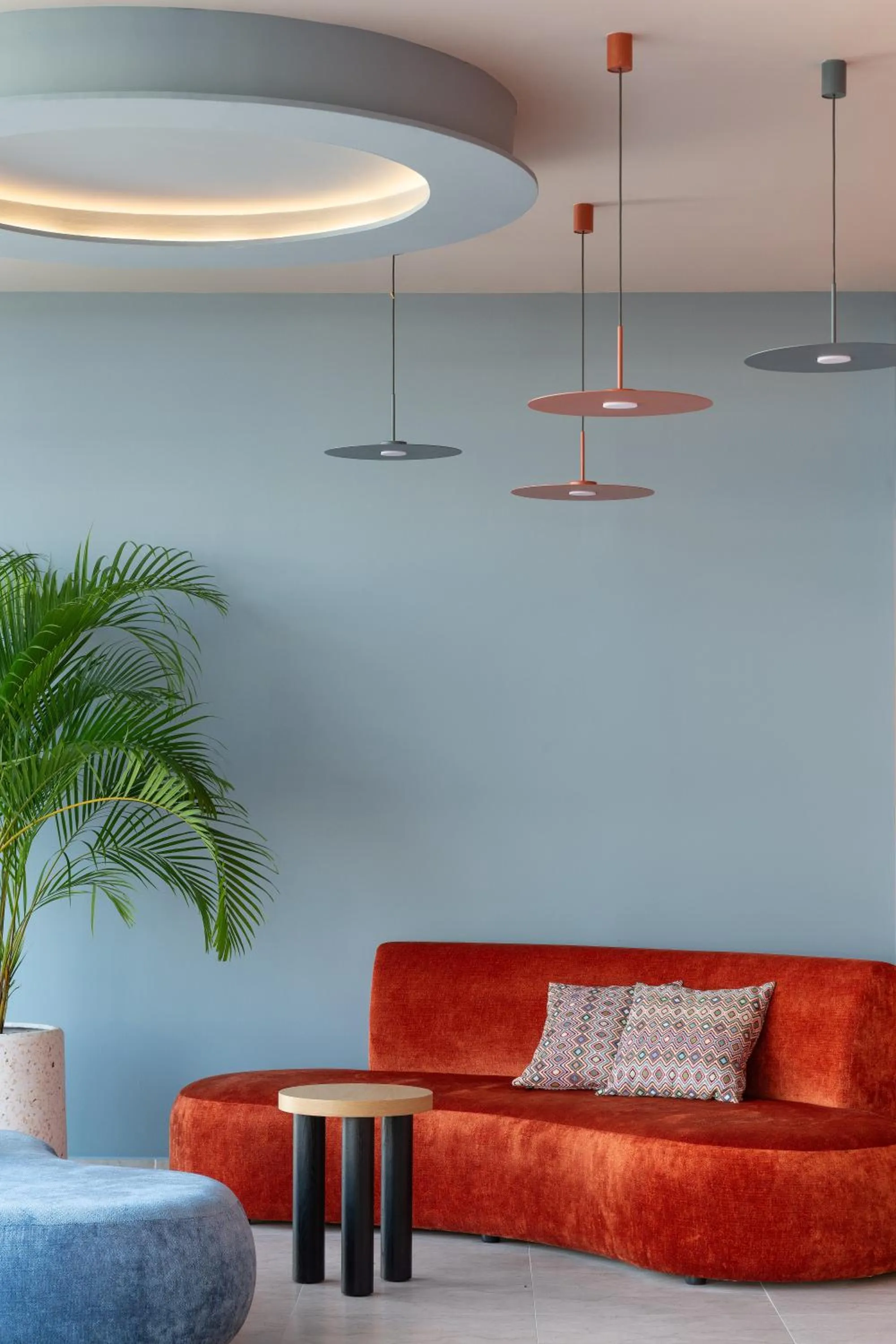 Seating area in Paralos Rodos Lifestyle