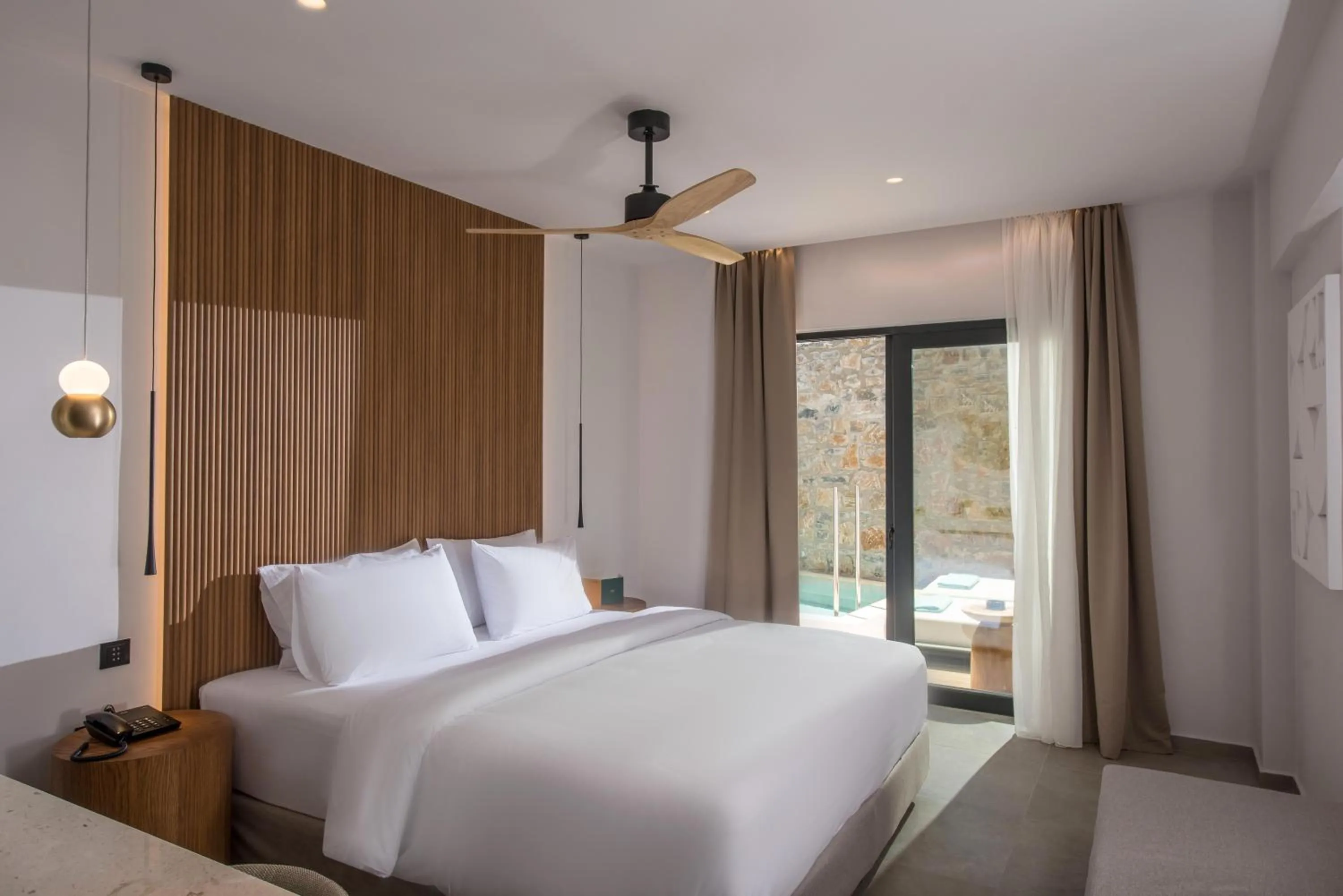 Photo of the whole room, Bed in Noble Hotel & Suites - Adults Only