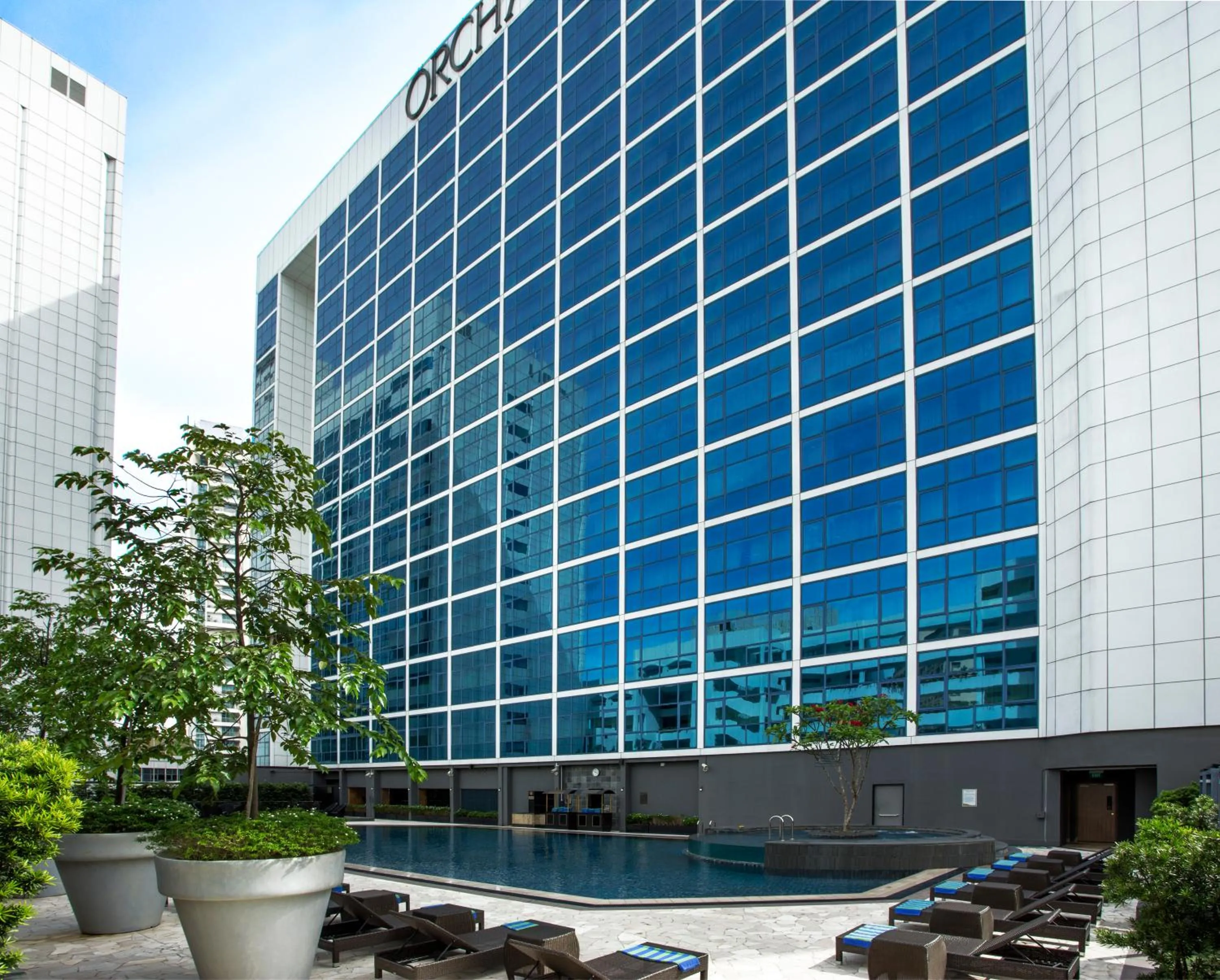 Property building in Orchard Hotel Singapore