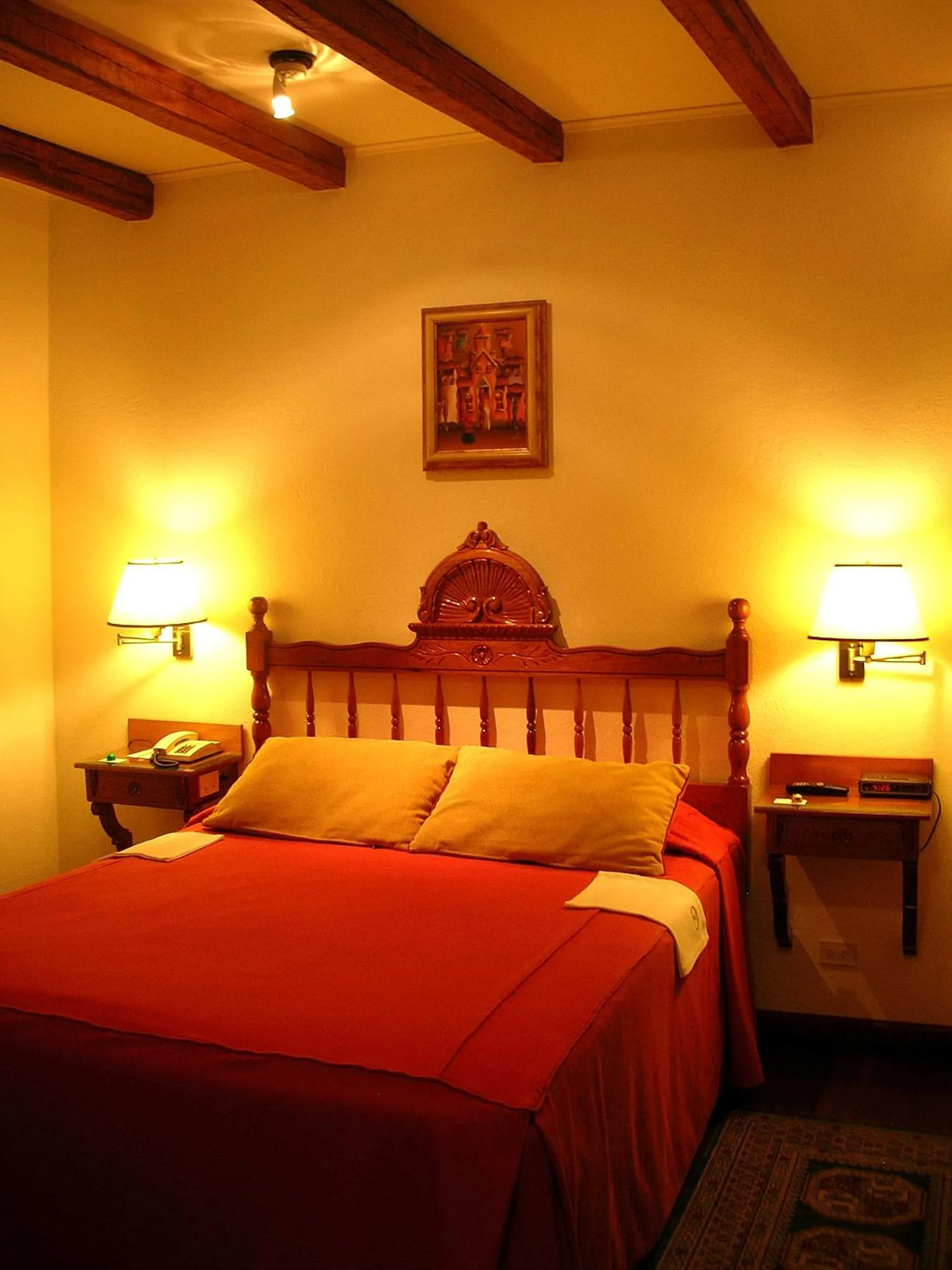 Decorative detail, Bed in Hotel El Relicario Del Carmen