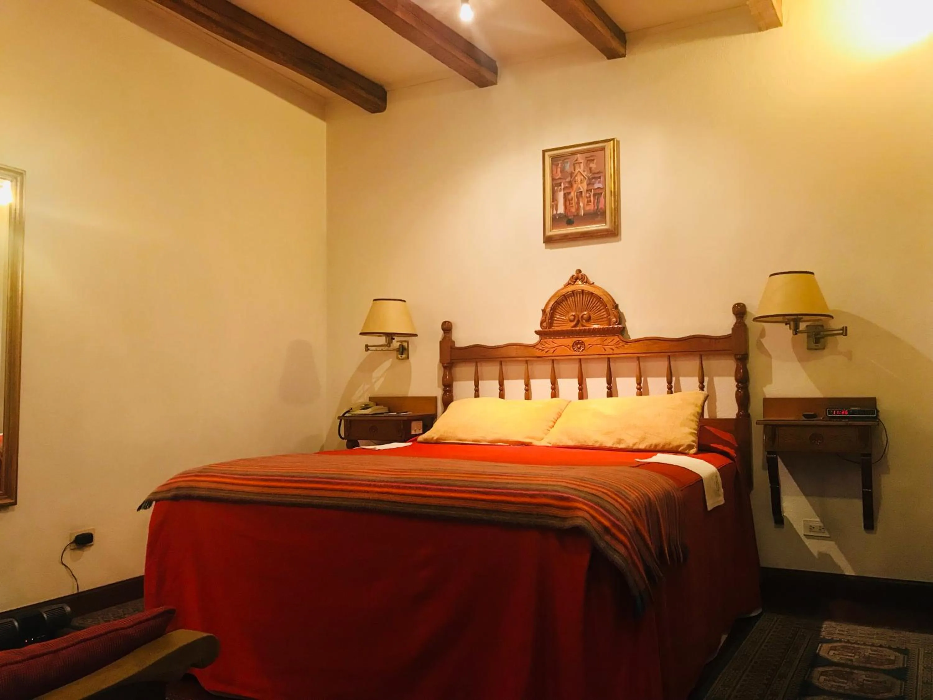 Bed in Hotel El Relicario Del Carmen