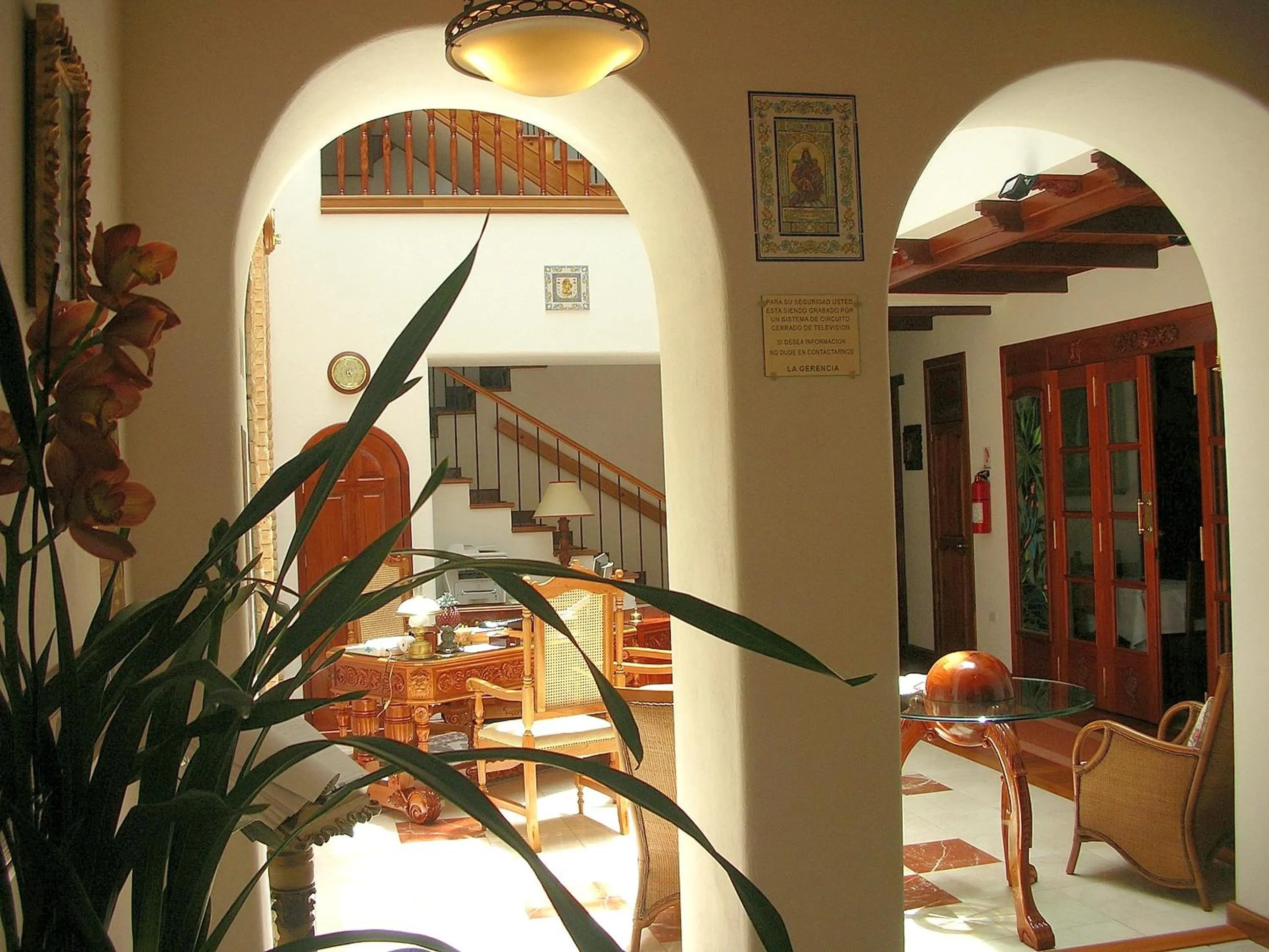 Lobby or reception in Hotel El Relicario Del Carmen