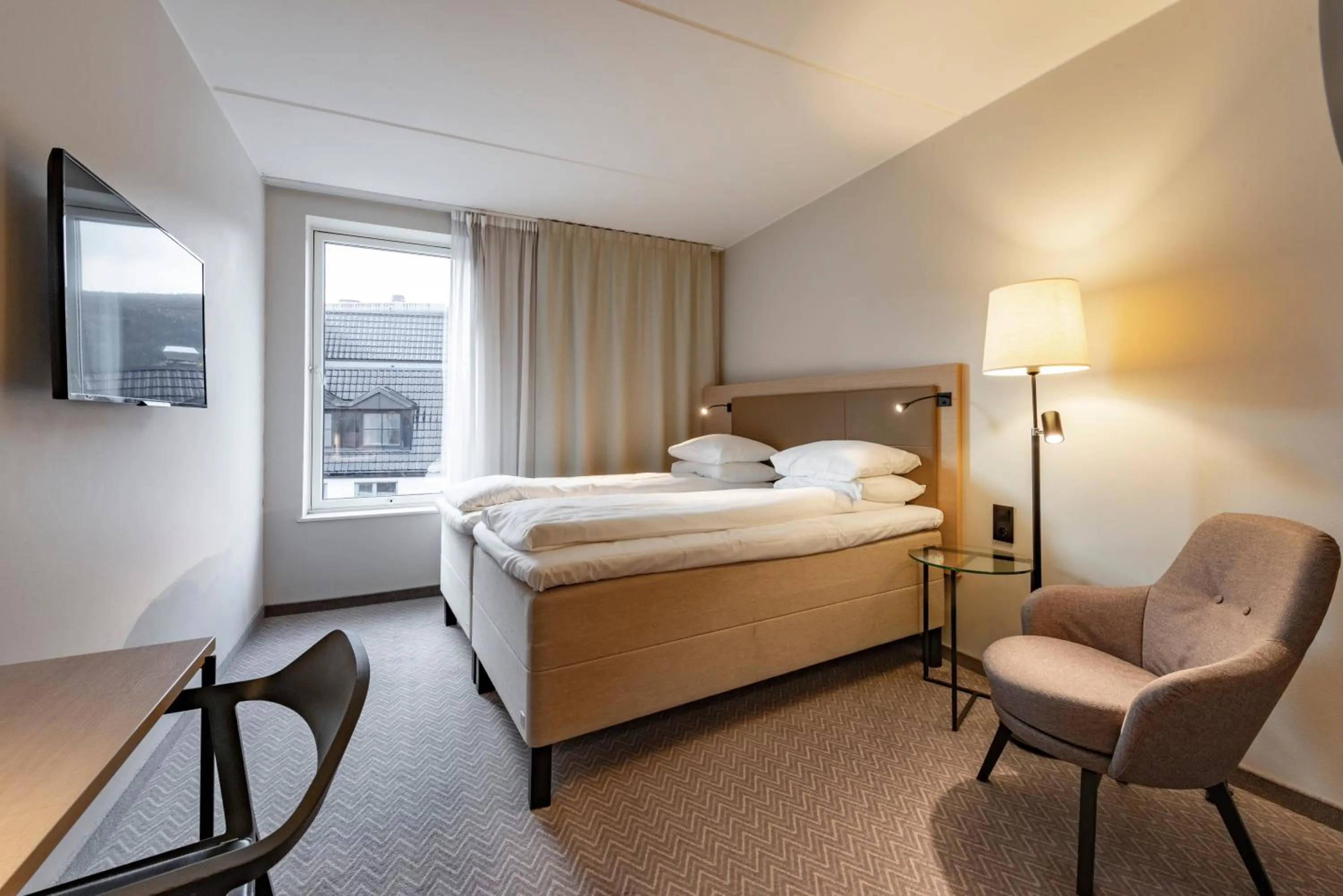 Bed in Scandic Meyergården