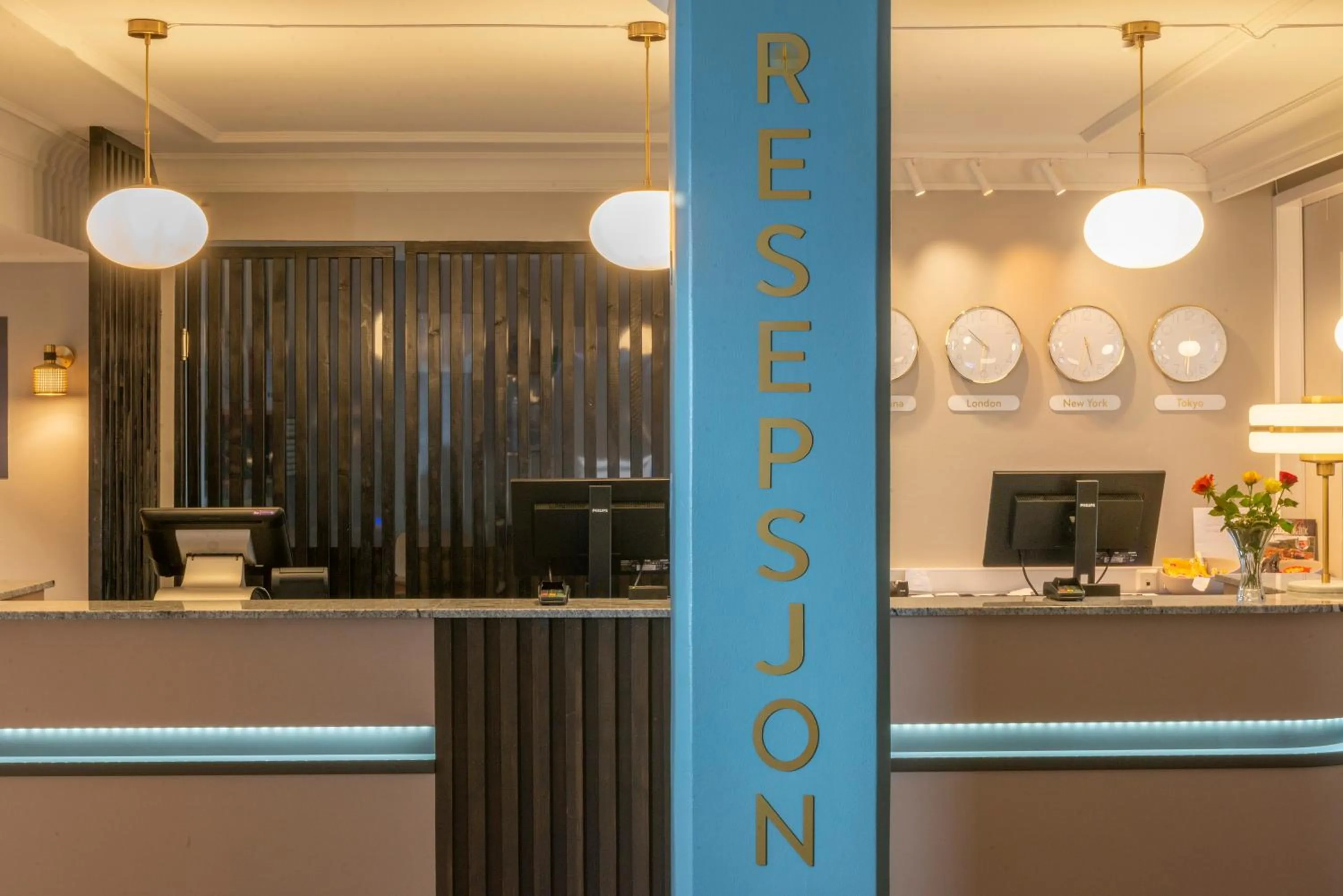 Lounge or bar in Scandic Meyergården