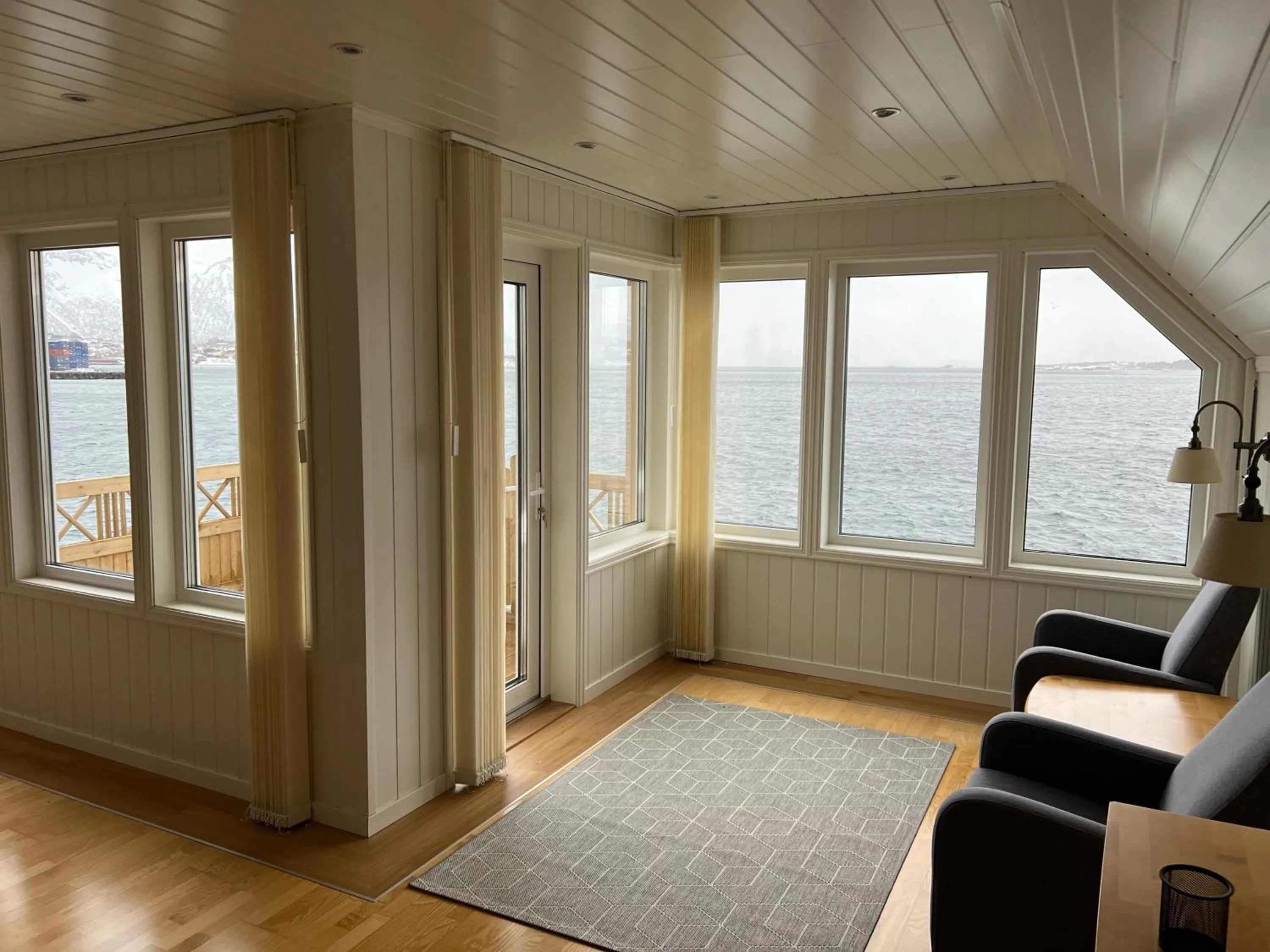 Living room in Vesterålen Resort & Kysthotell