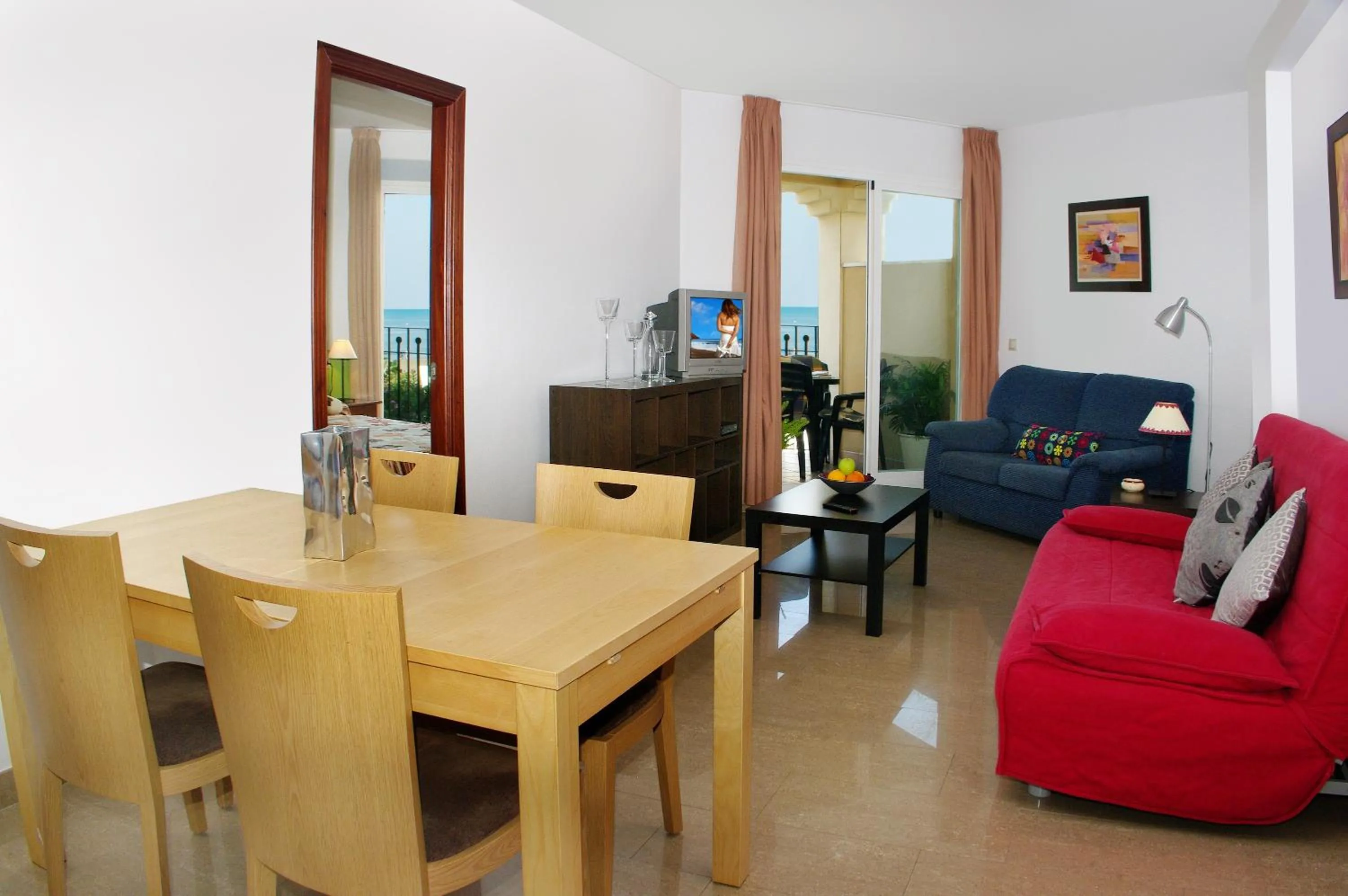 Living room in Apartamentos Euromar Playa