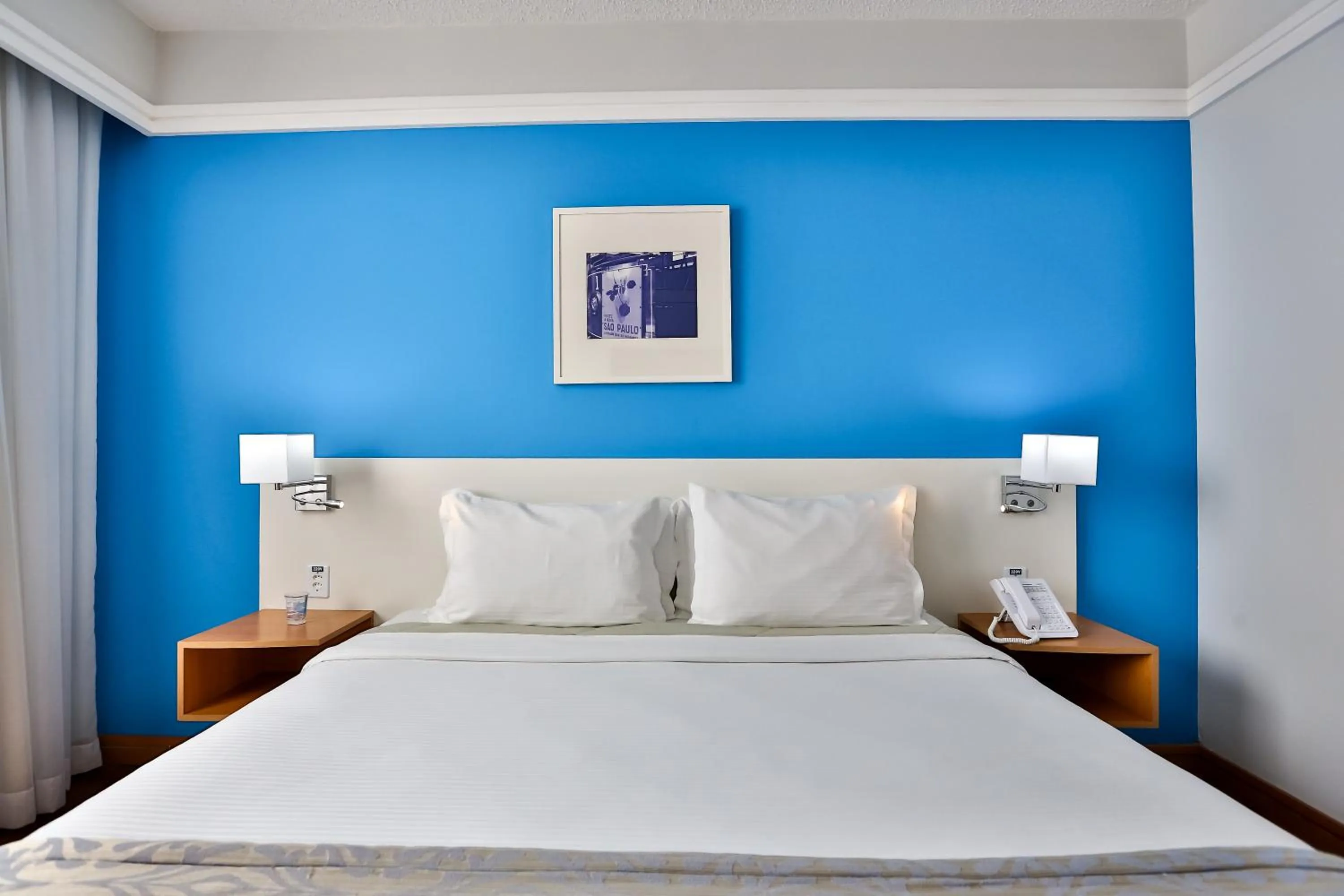 Bed in Slaviero São Paulo Downtown