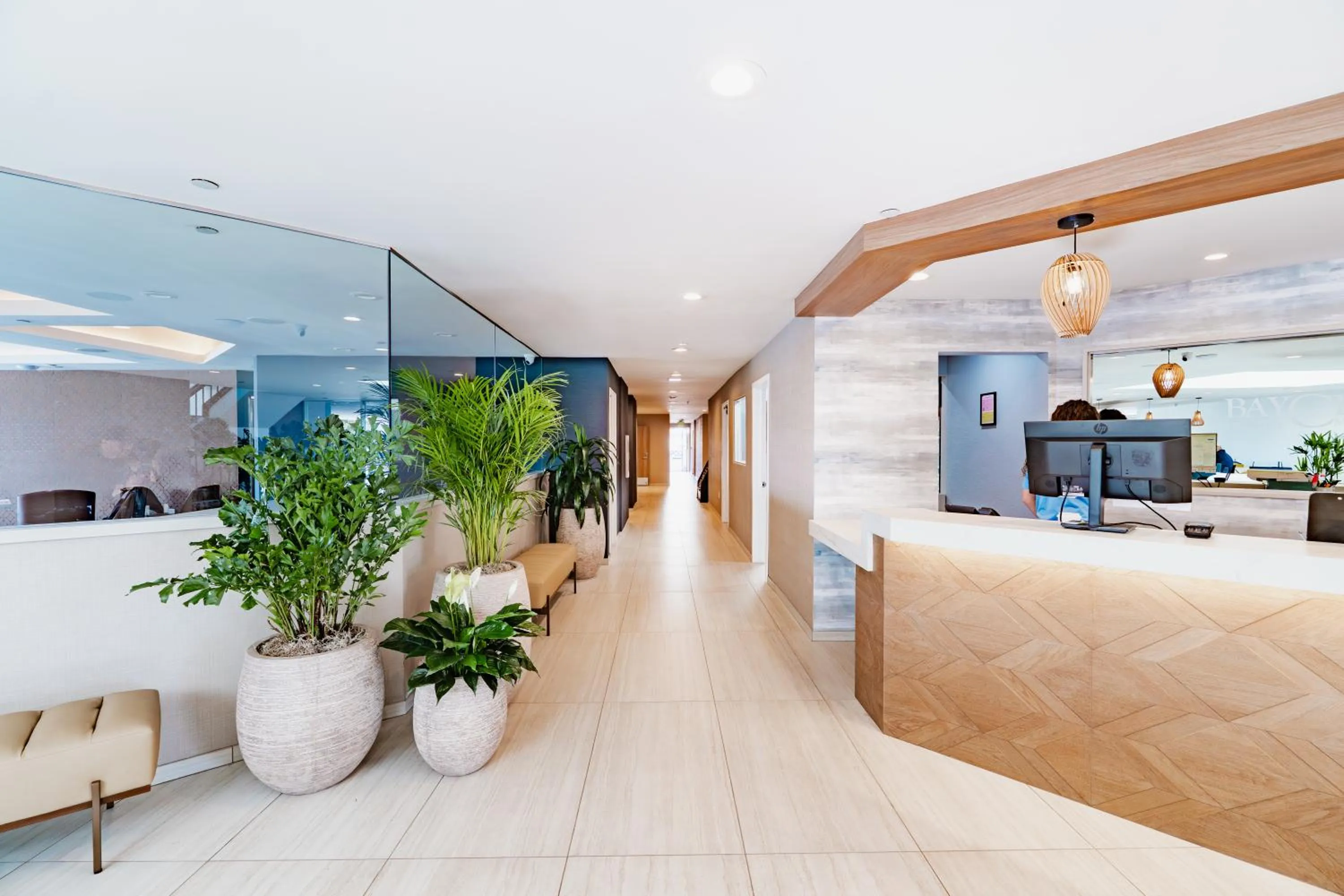 Lobby or reception in Bay Club Hotel and Marina