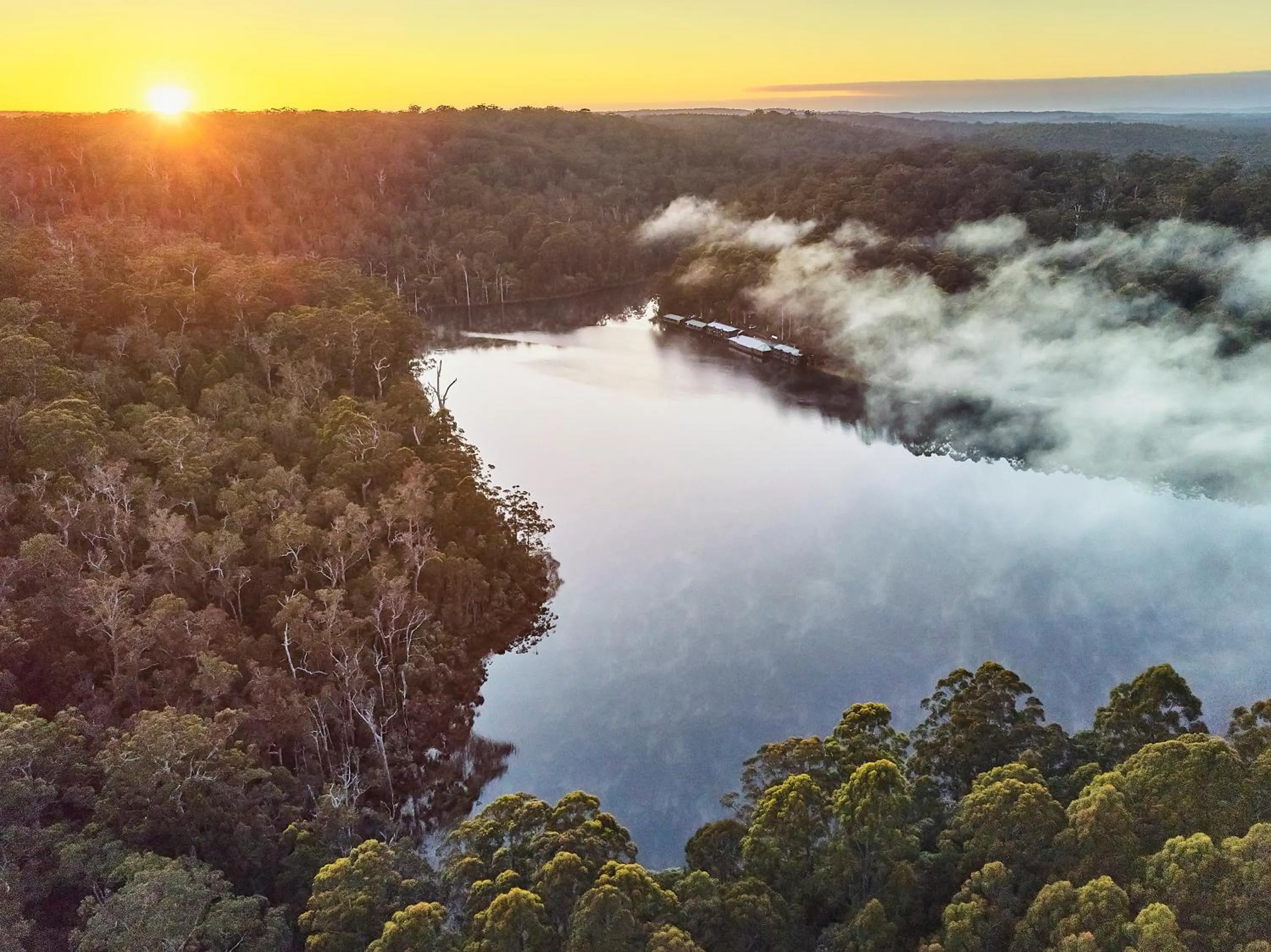 Bird's eye view in RAC Karri Valley Resort