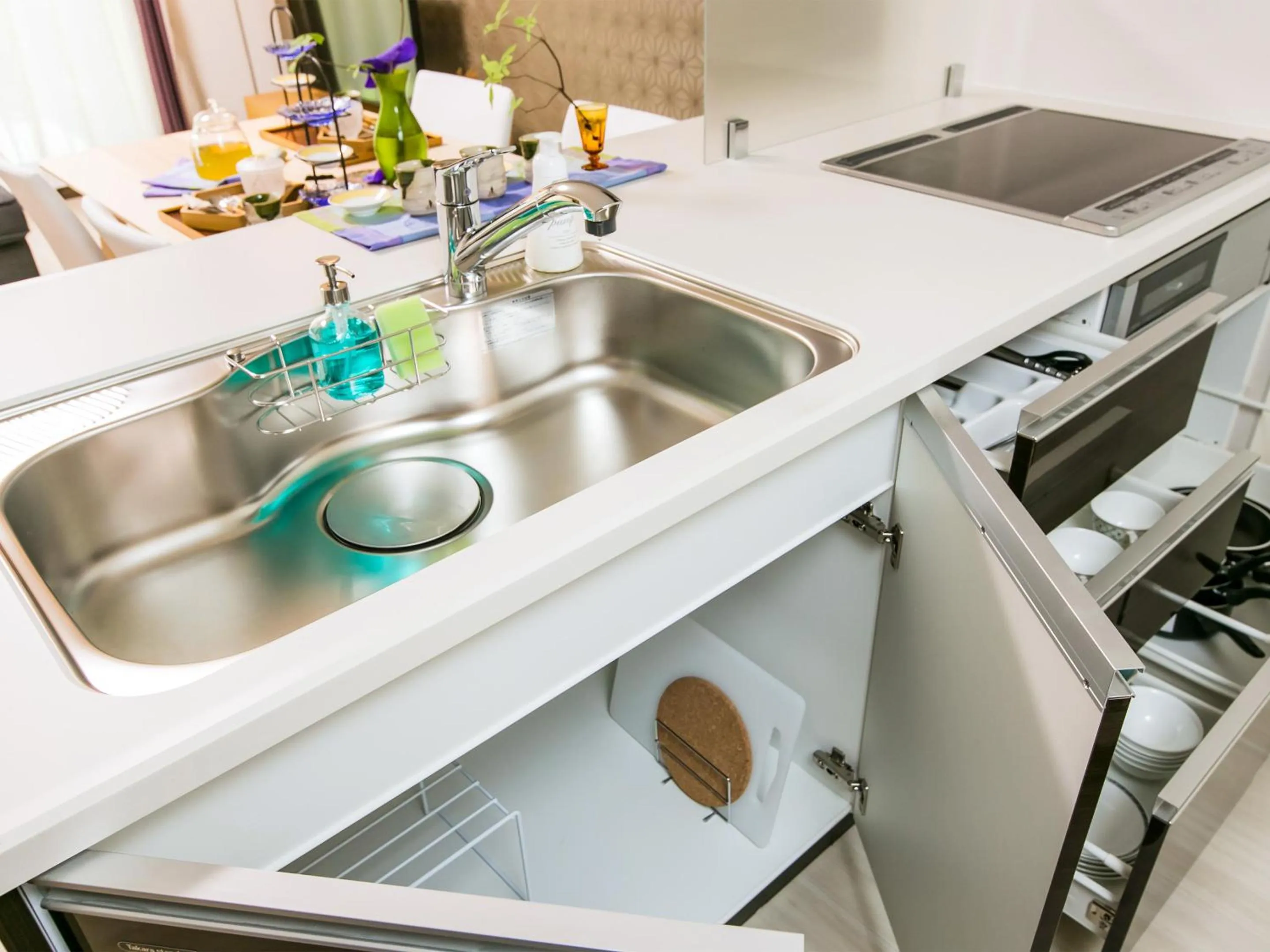 Kitchen or kitchenette in Kyoto Four Sisters Residence