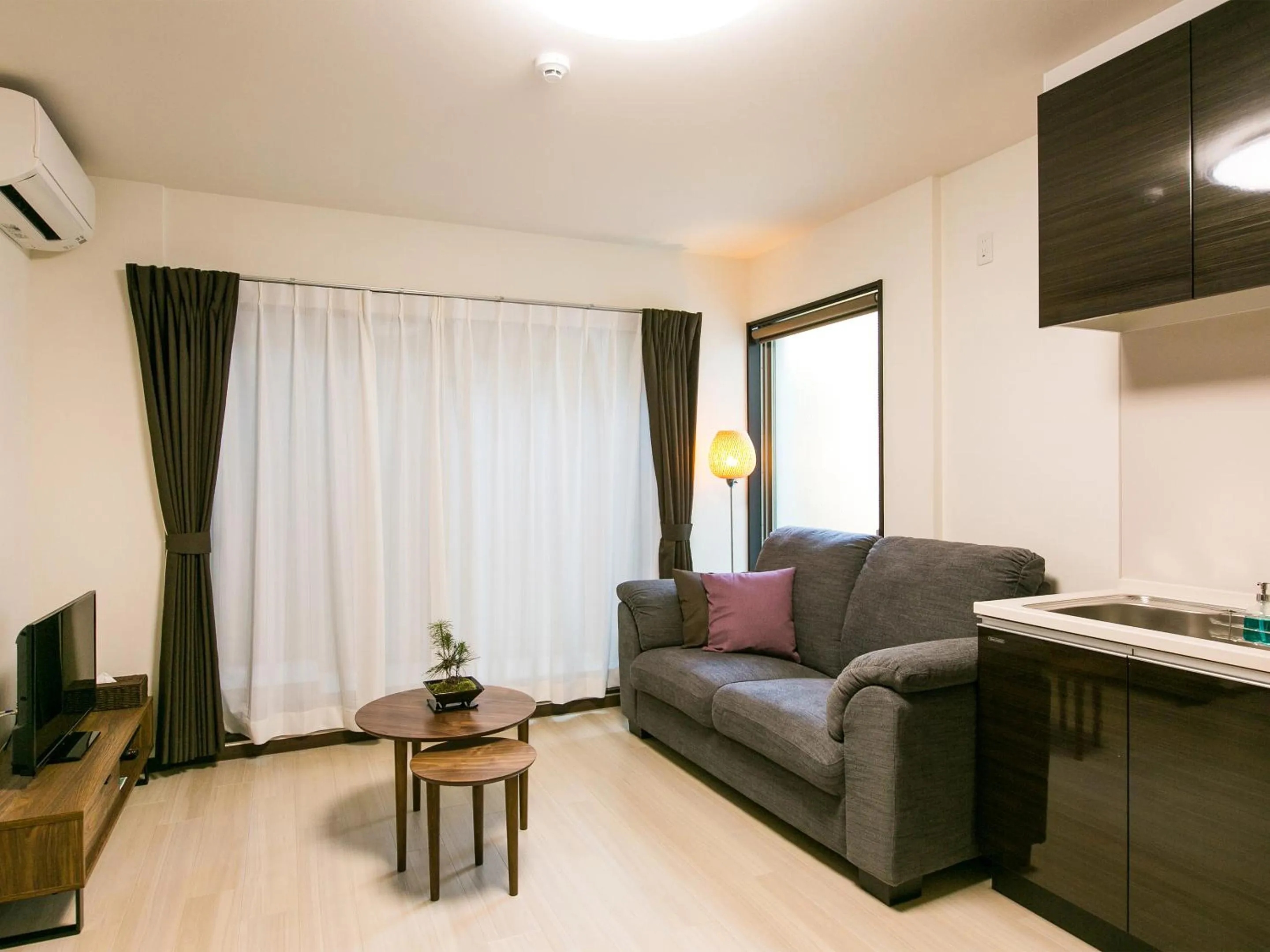 Living room in Kyoto Four Sisters Residence