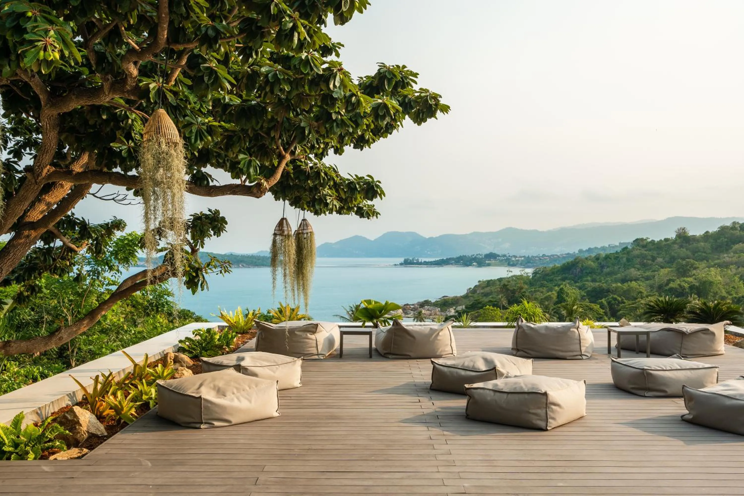 Seating area in Samujana Villas
