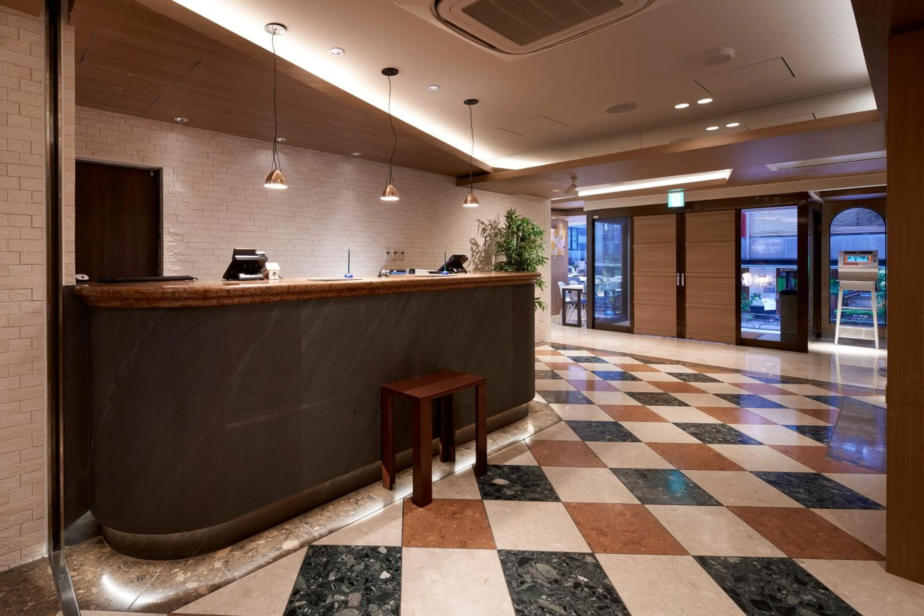 Lobby or reception in Ueno First City Hotel