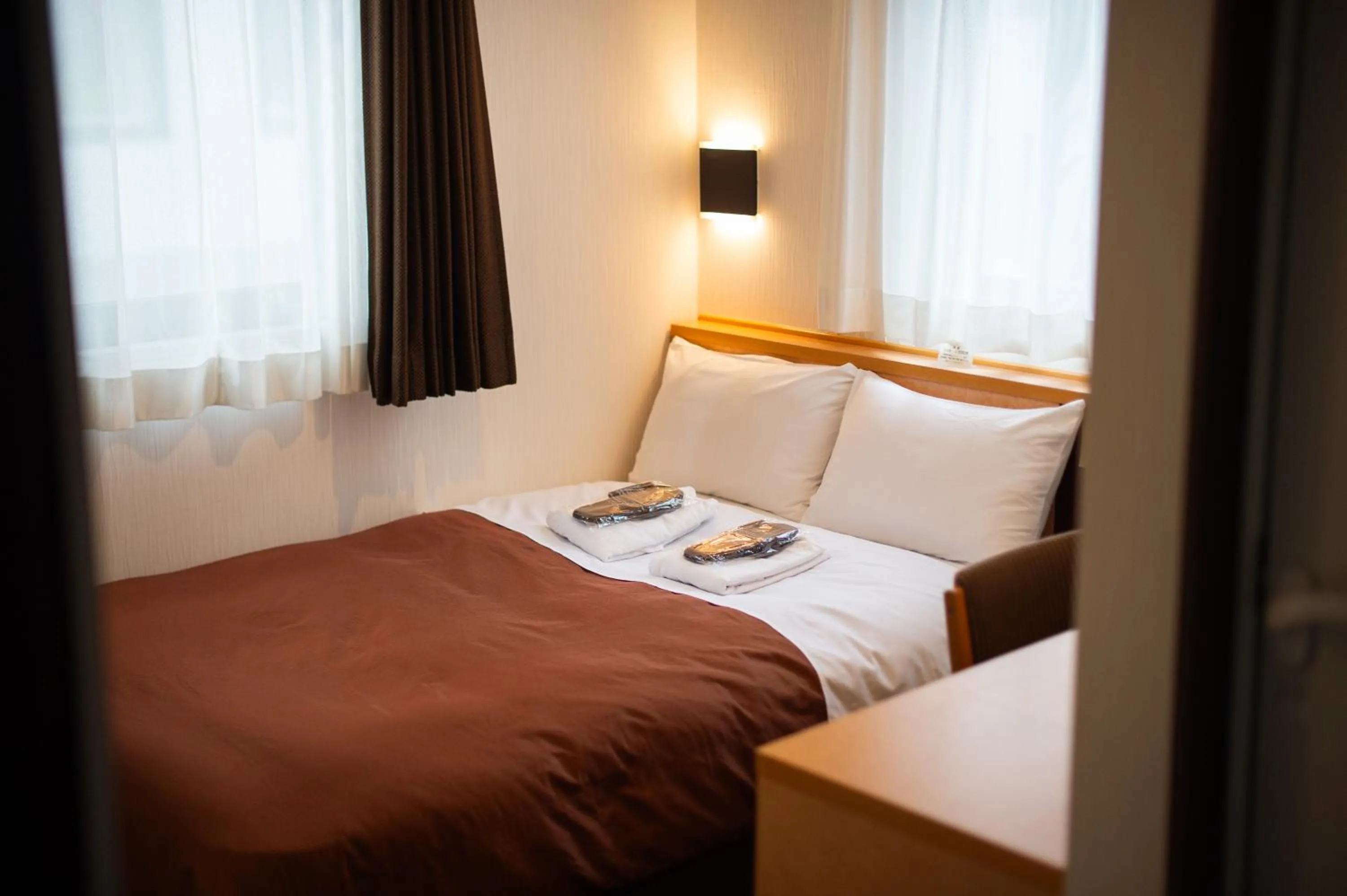 Bed in Ueno First City Hotel