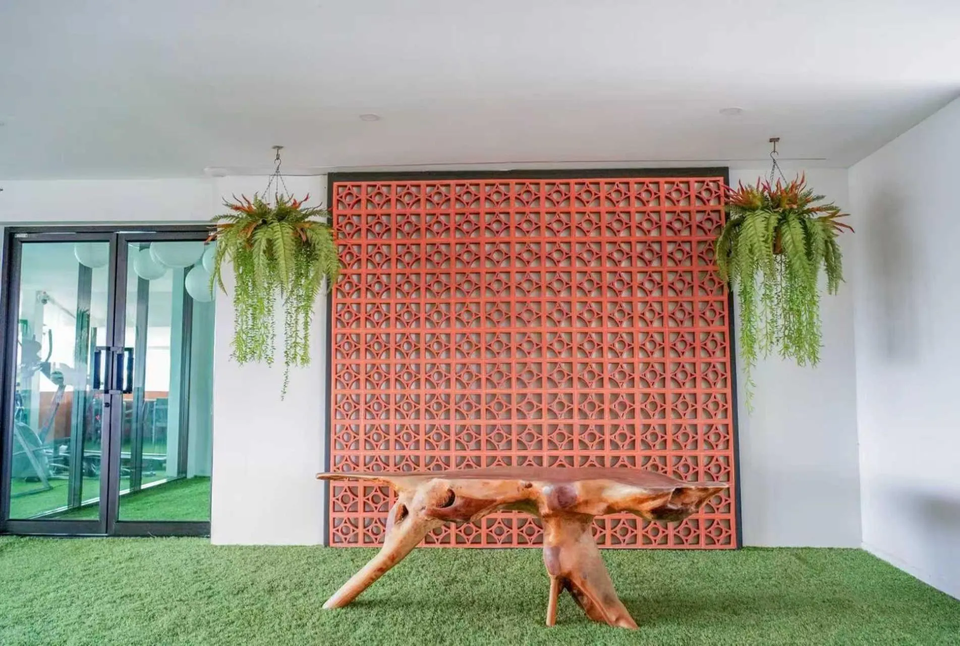 Seating area in Luck Thai Hotel