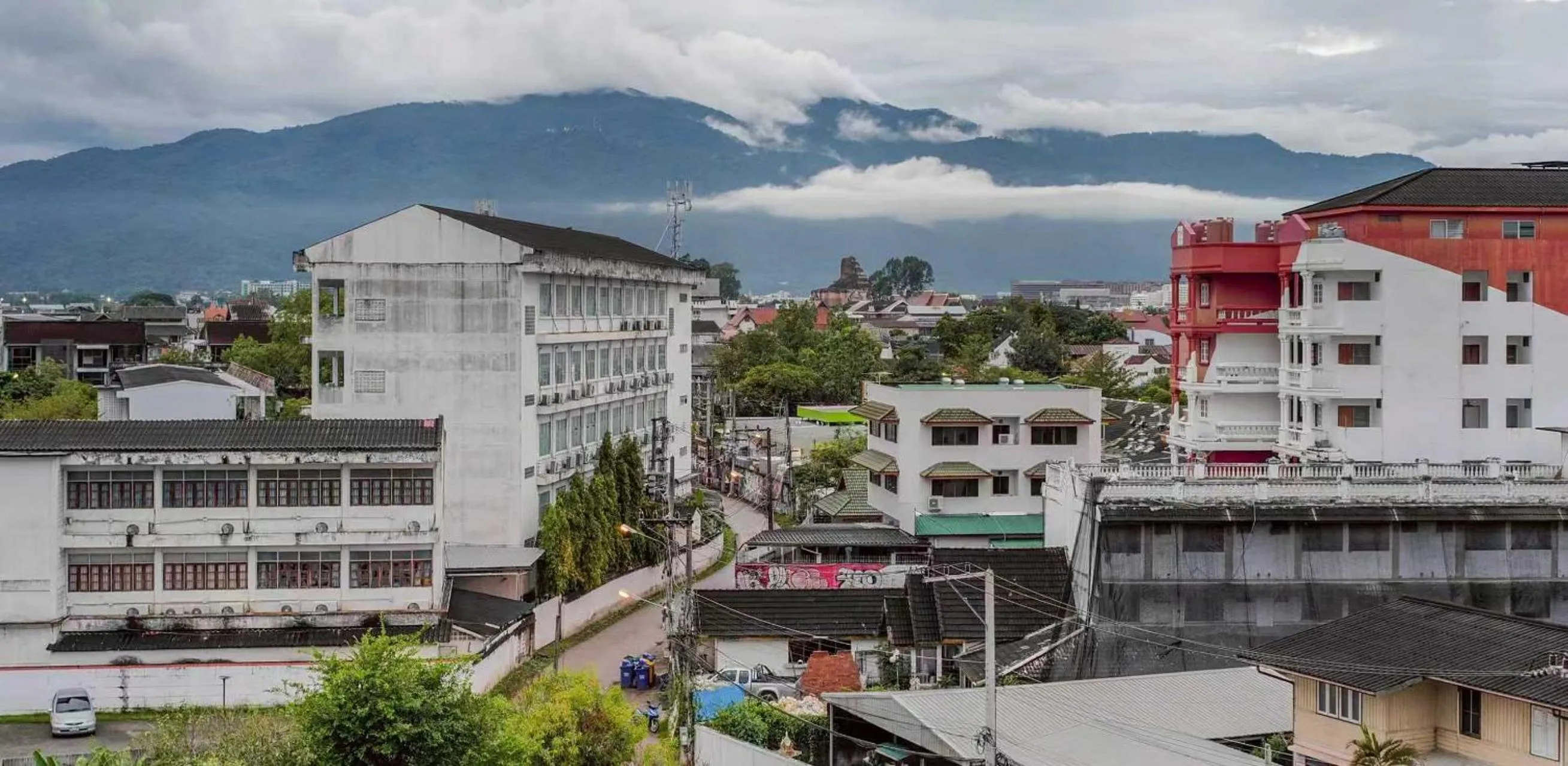 City view in Luck Thai Hotel