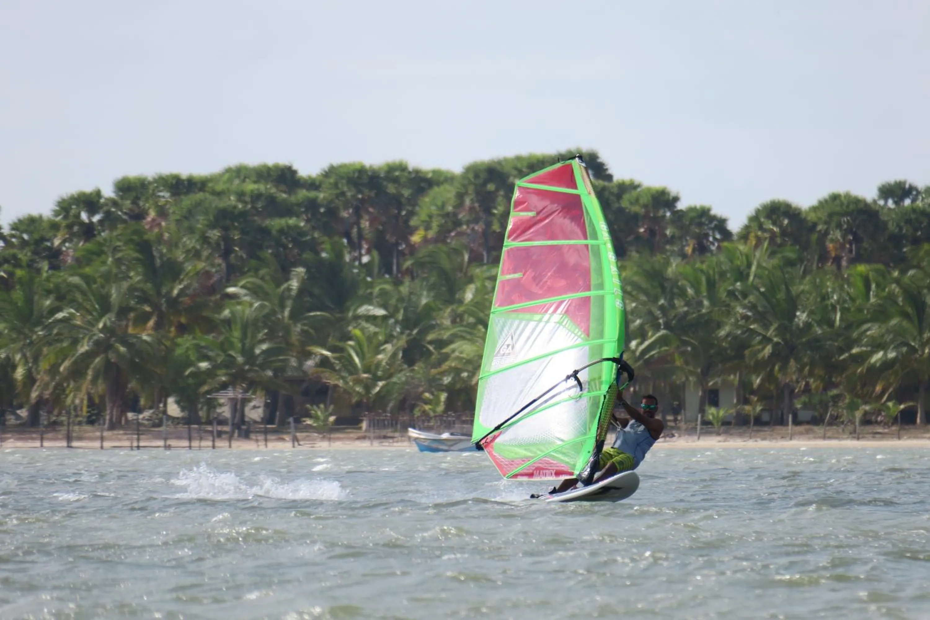 Windsurfing in De Silva Palm Resort