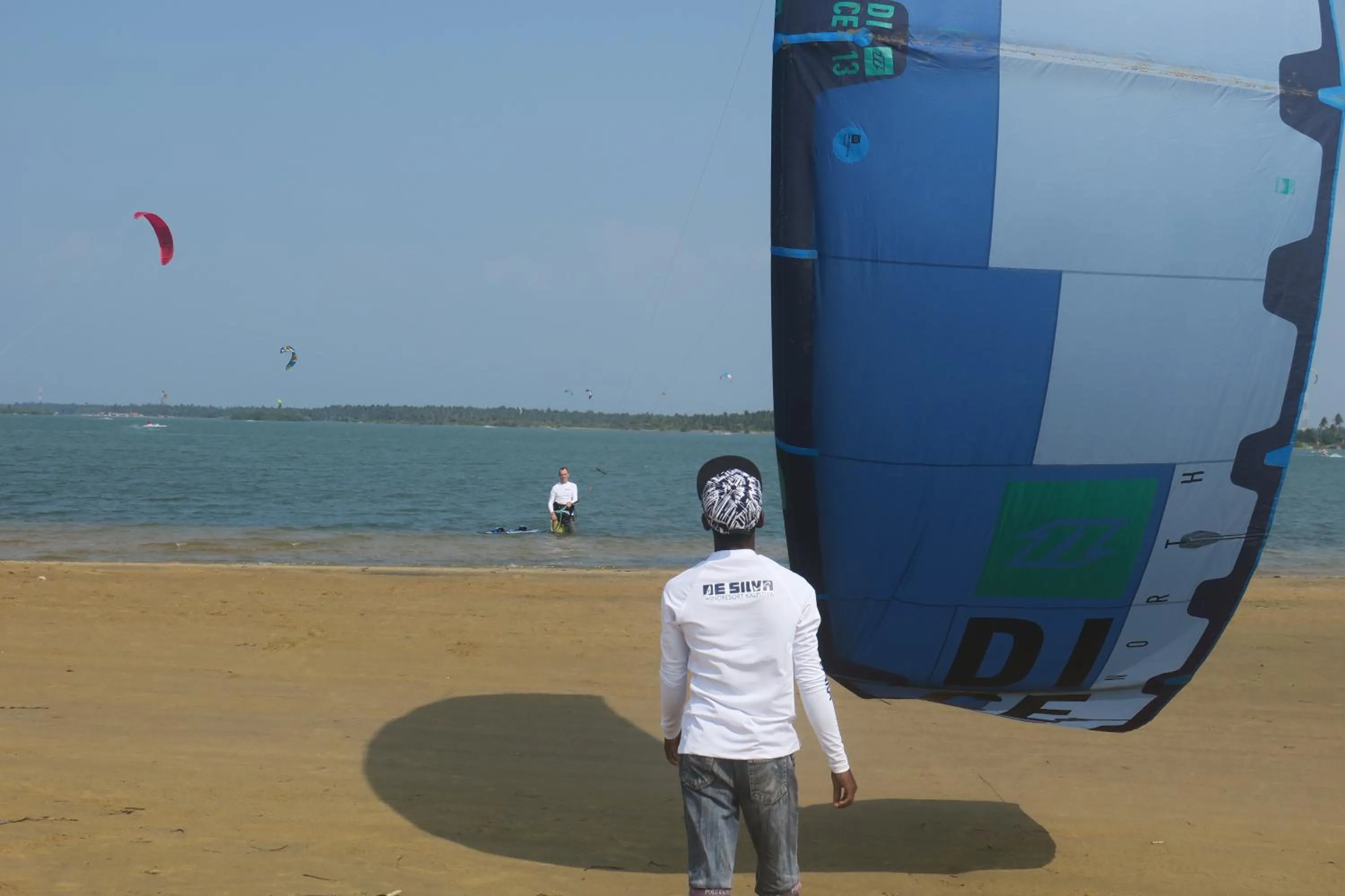 Windsurfing in De Silva Palm Resort