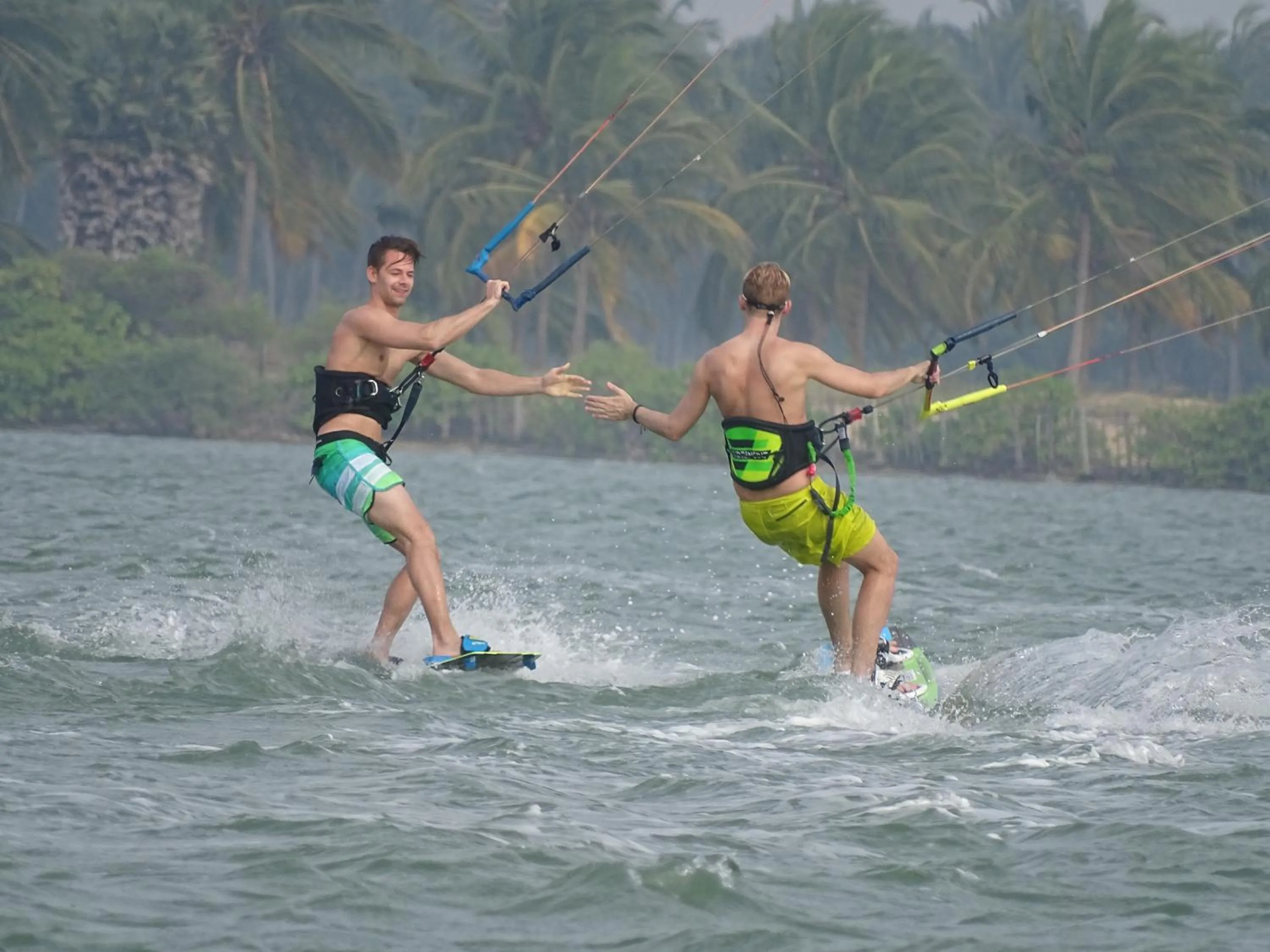 Windsurfing in De Silva Palm Resort