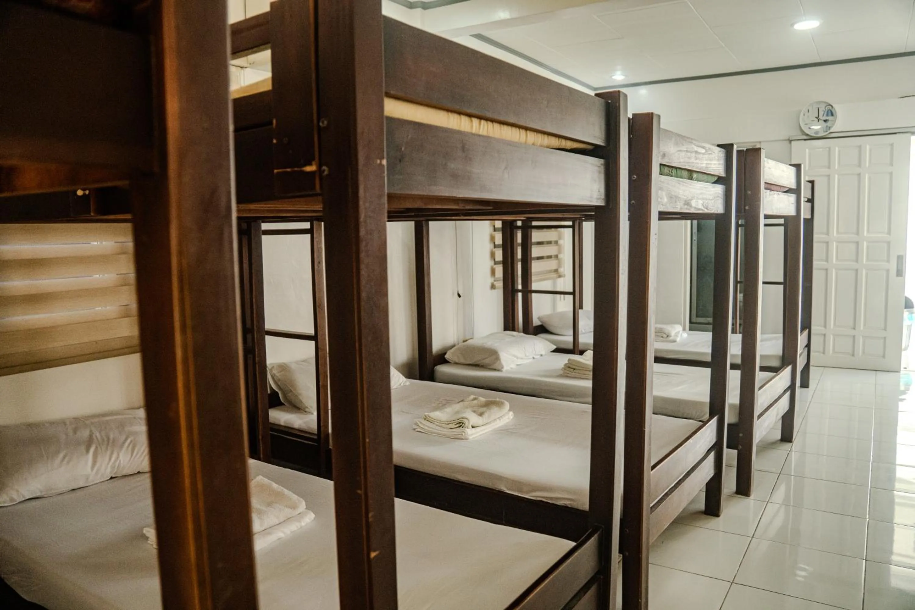 Bed in L & M Hearthstones Lodge