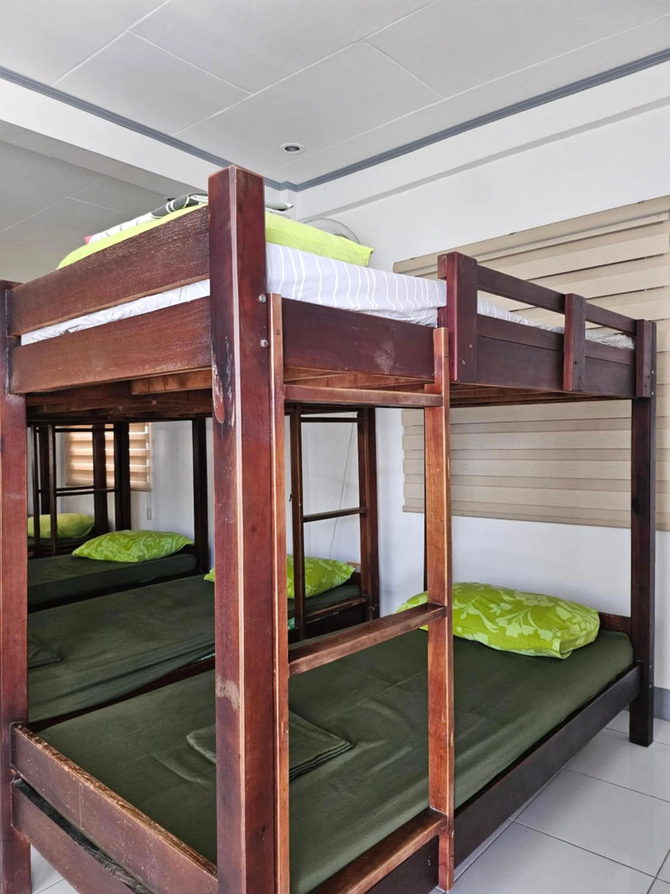 Bed in L & M Hearthstones Lodge