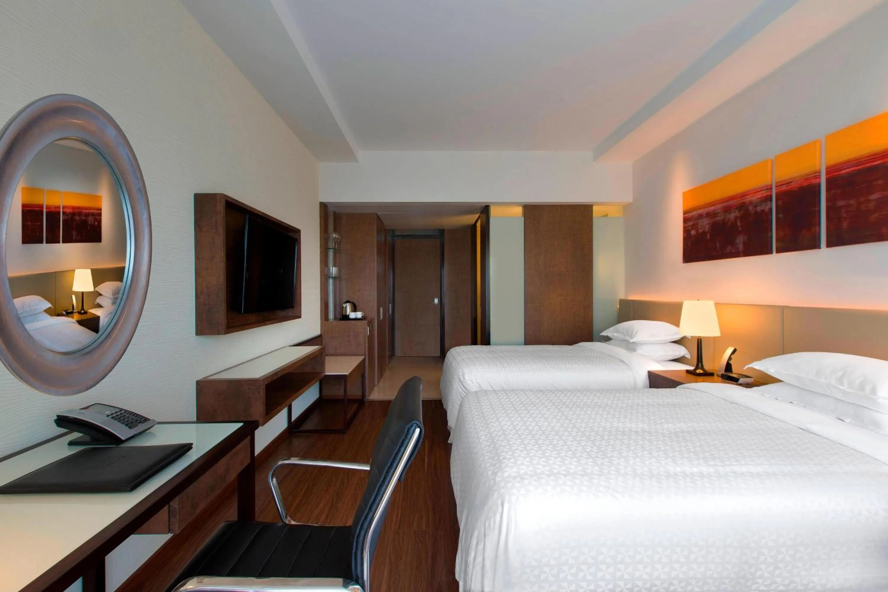 Photo of the whole room, Bed in Four Points by Sheraton Bengaluru Whitefield