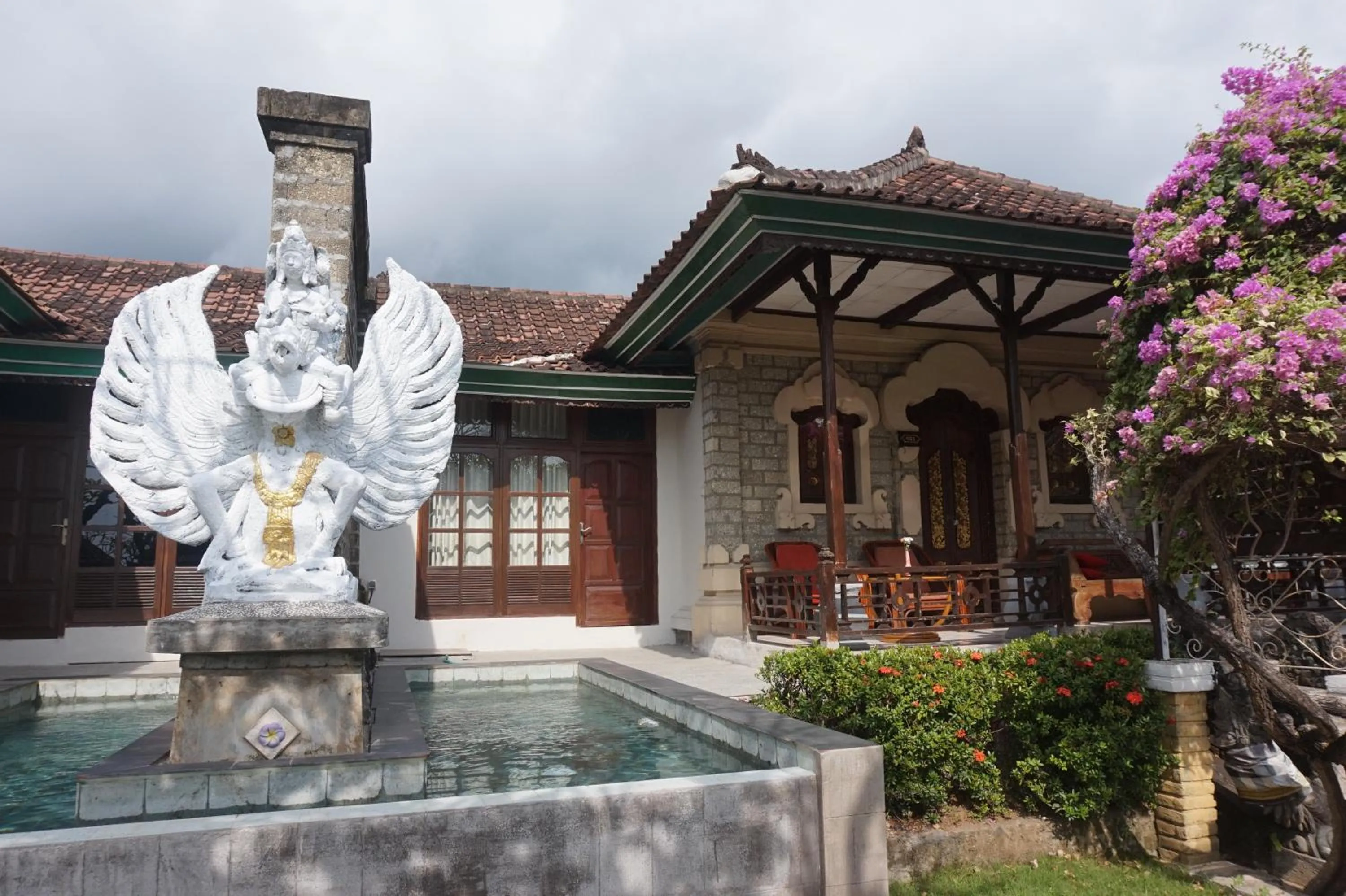 Pool view in Bali Taman Beach Resort & Spa Lovina