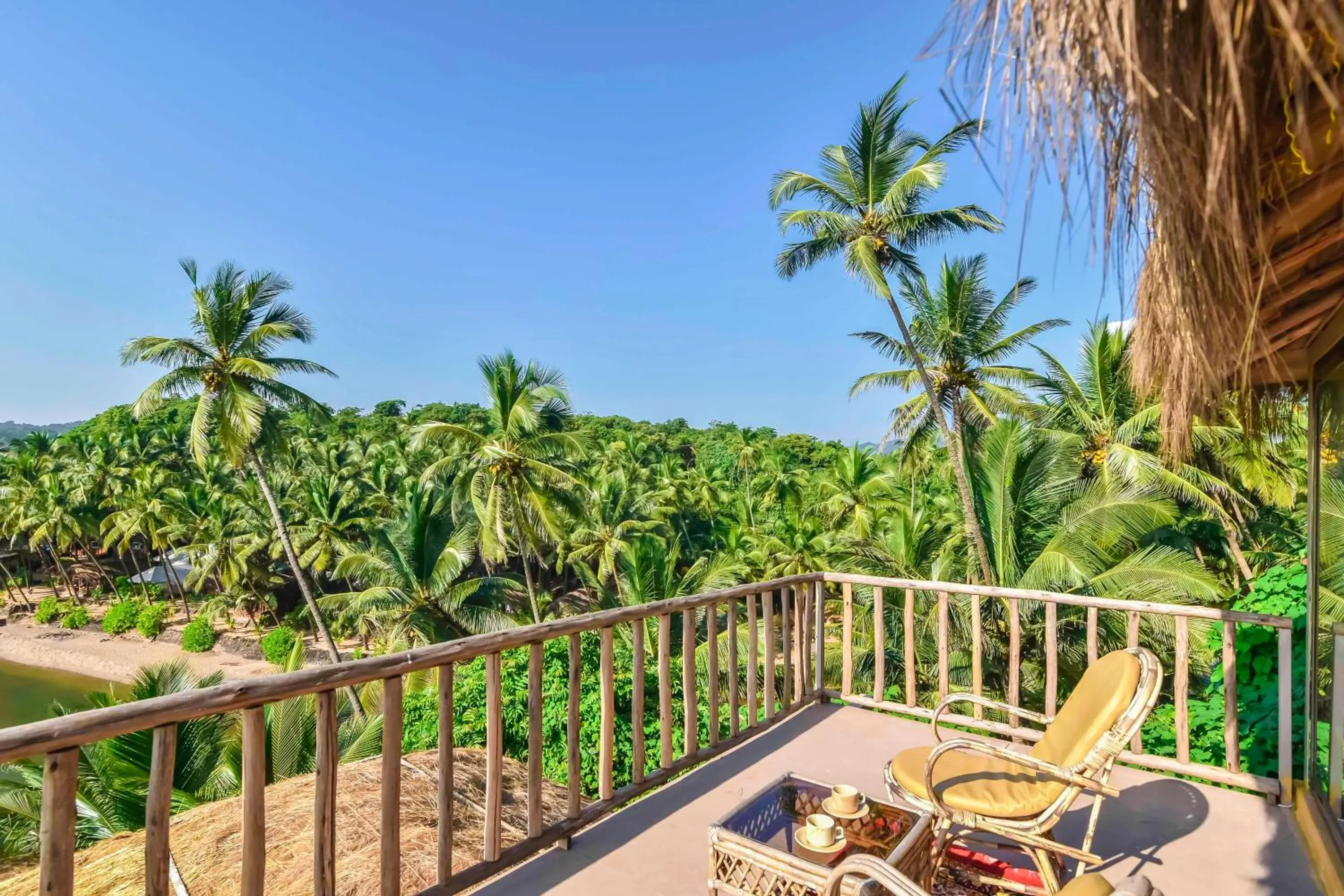 Natural landscape in Dwarka Beach Resort Goa