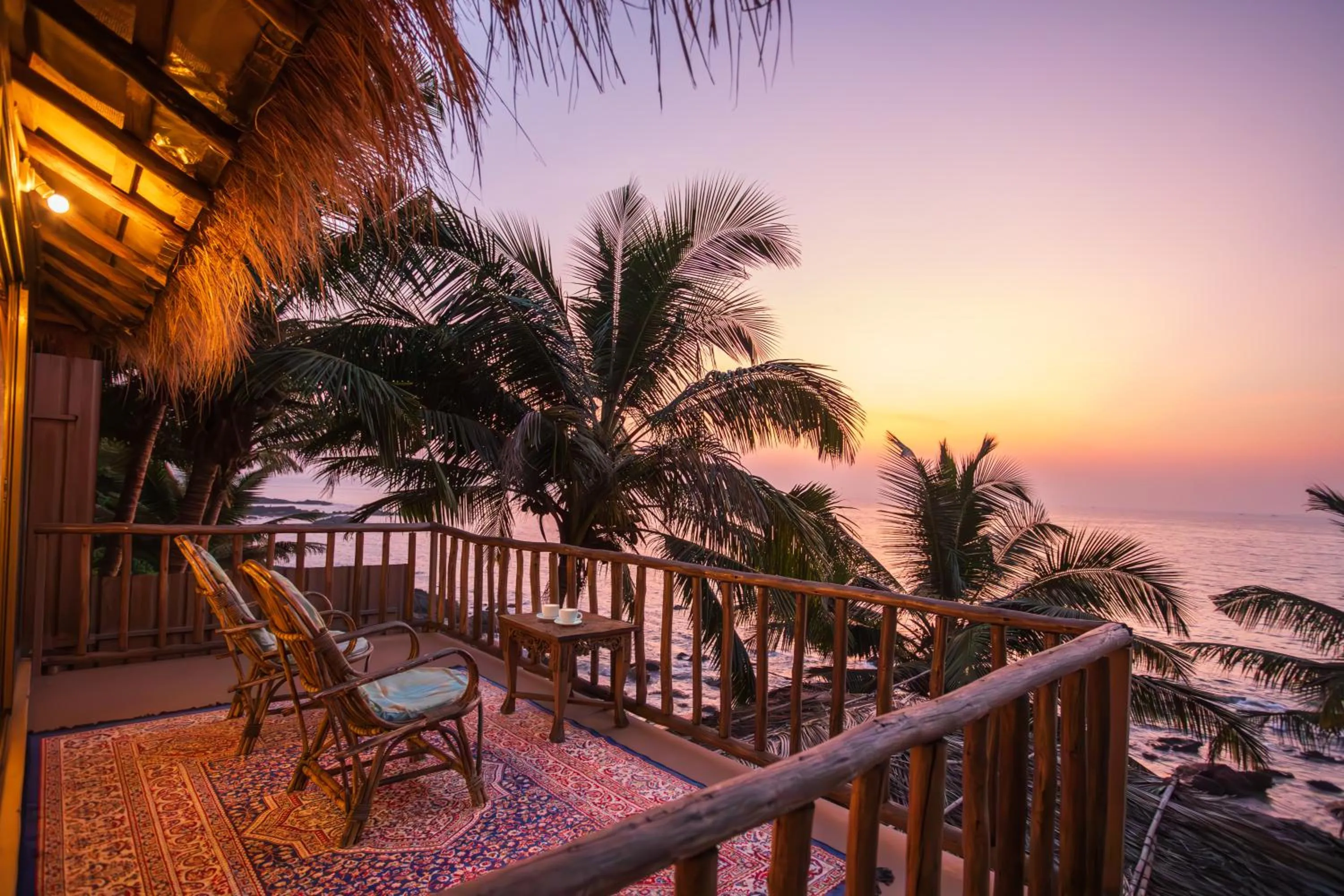 Balcony/Terrace in Dwarka Beach Resort Goa