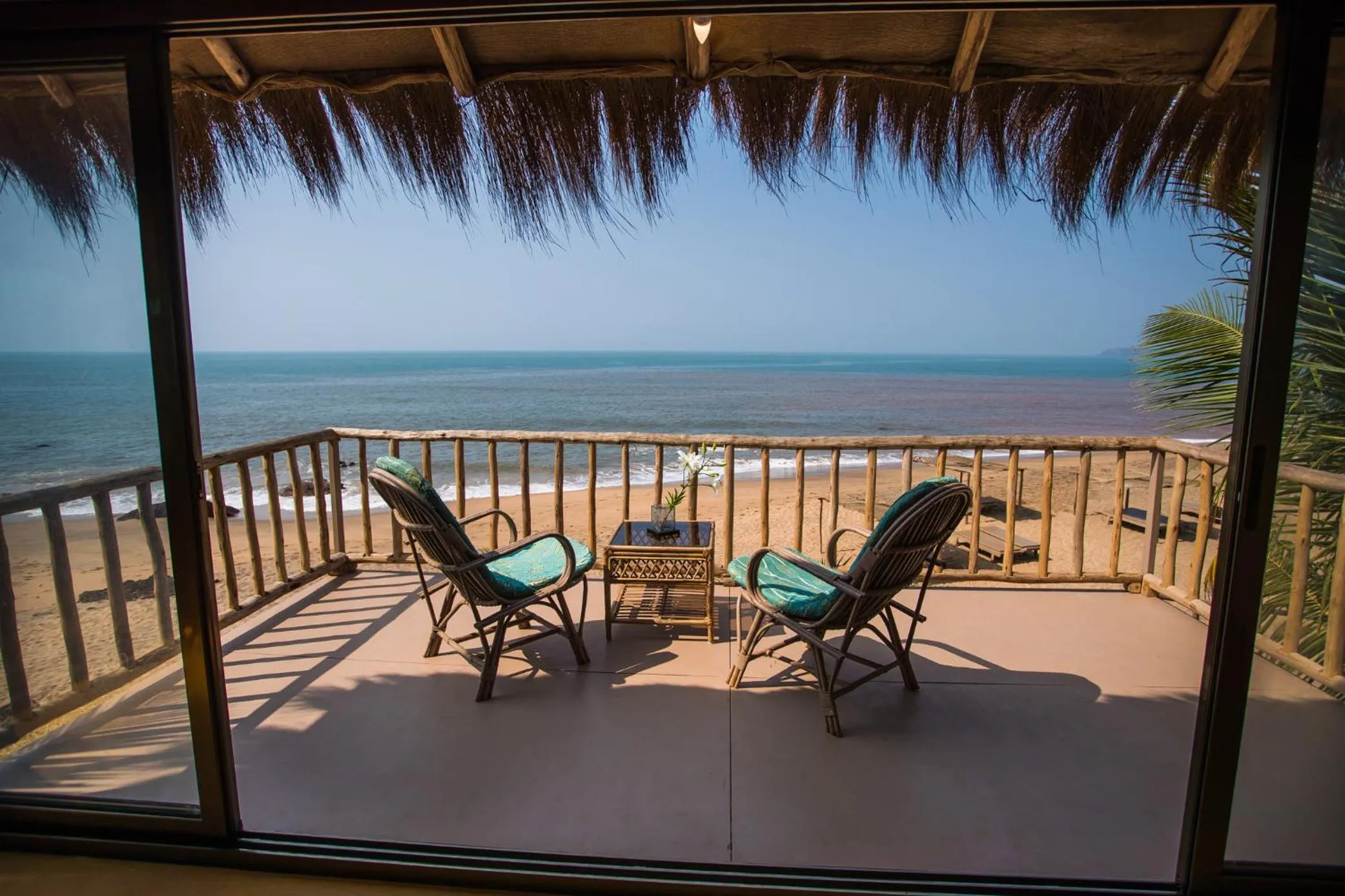 Balcony/Terrace in Dwarka Beach Resort Goa