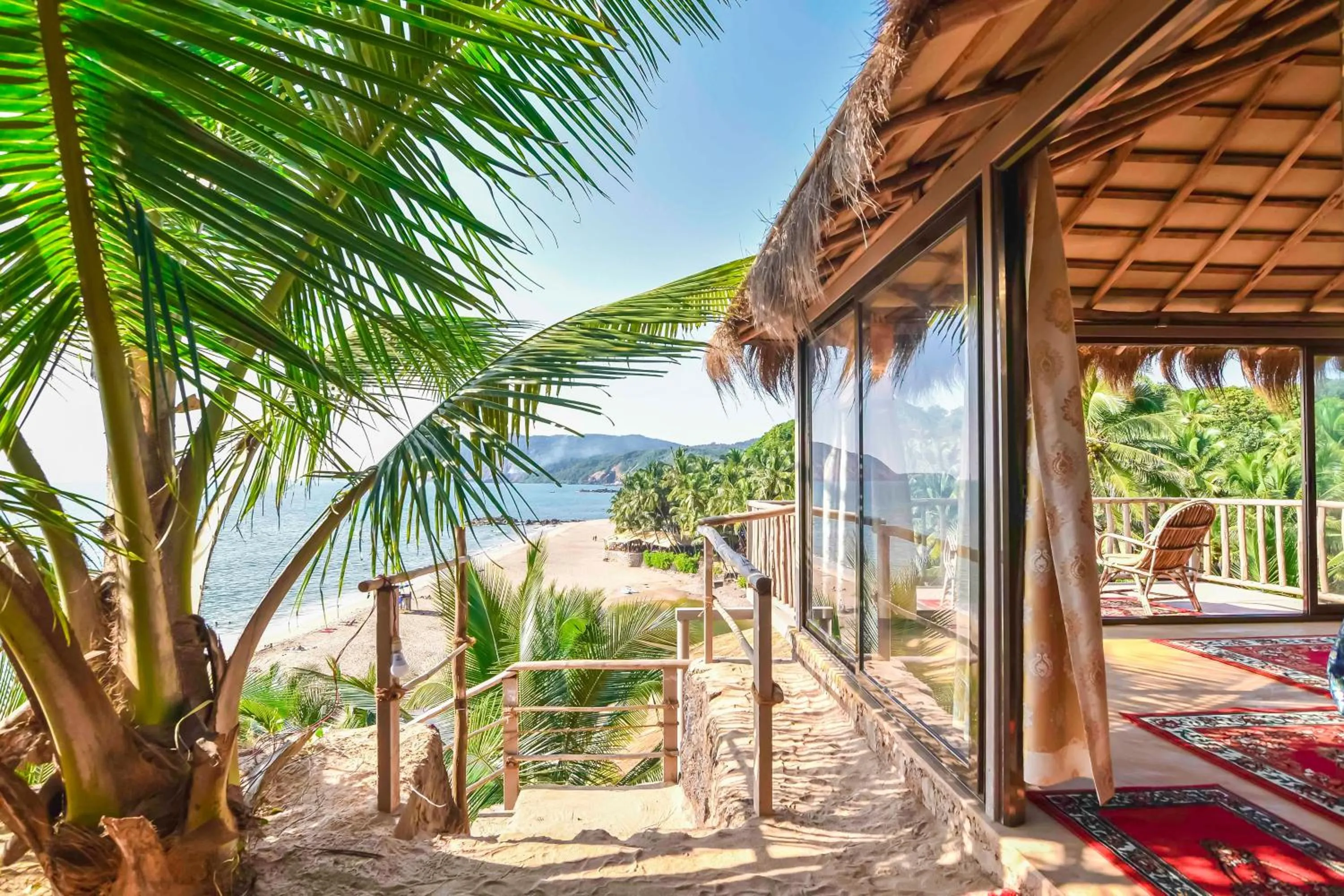 Natural landscape in Dwarka Beach Resort Goa