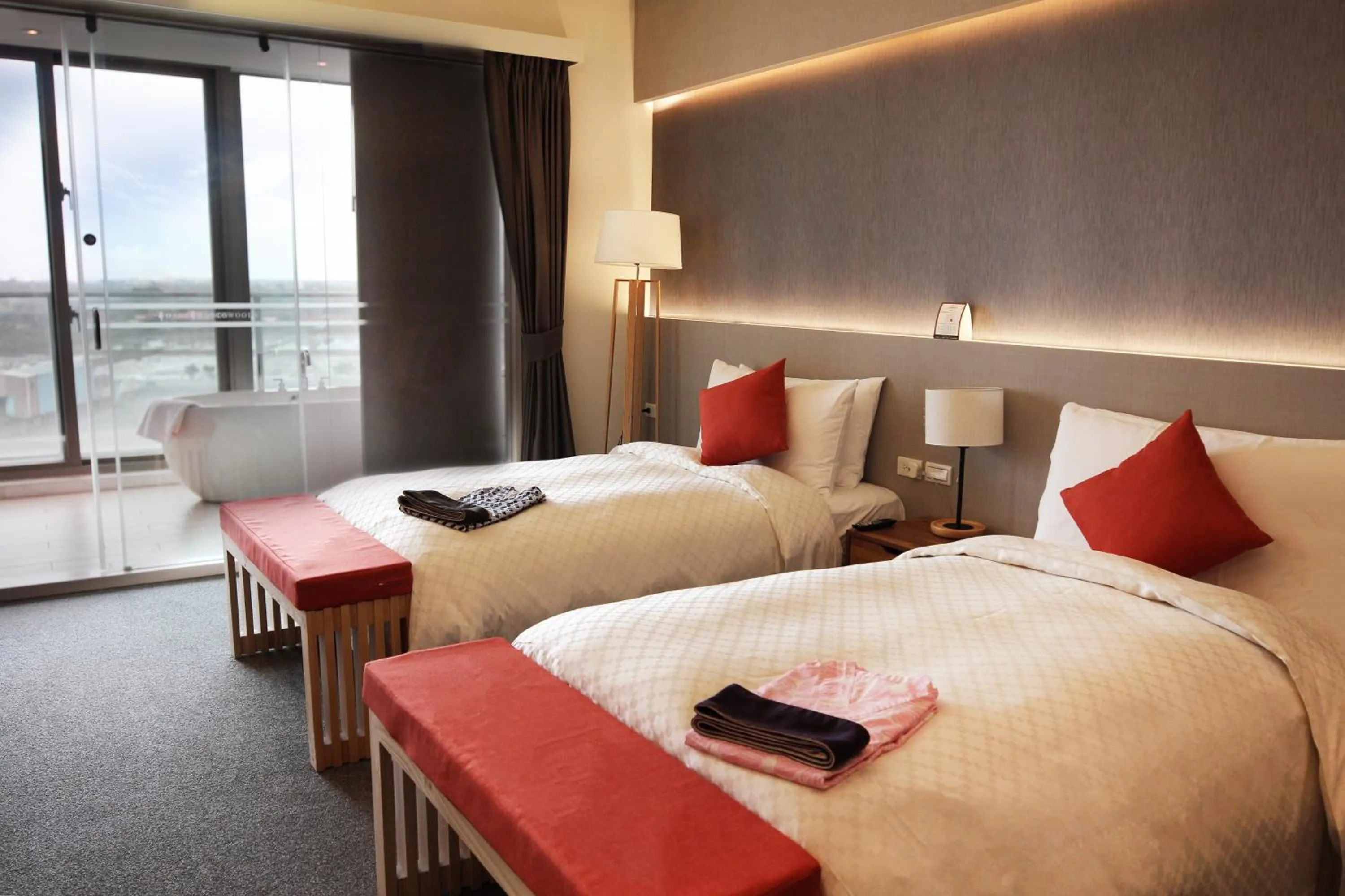 Bed in Dancewoods Hotel