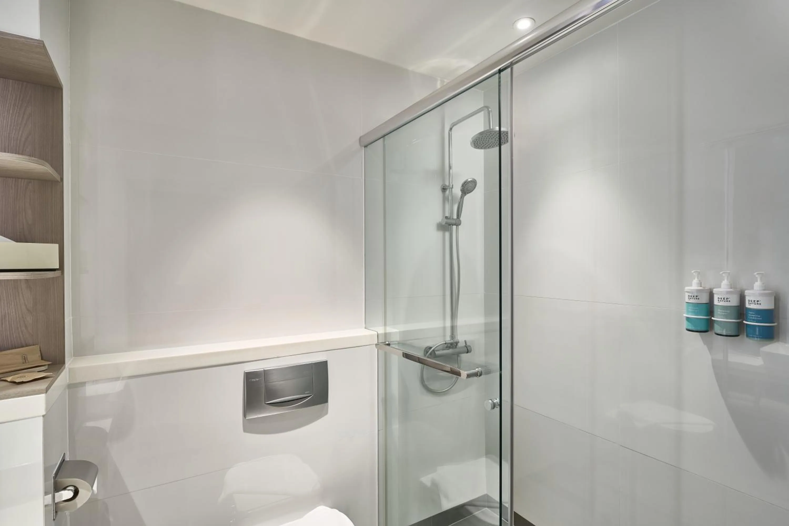 Bathroom in Novotel Singapore on Kitchener