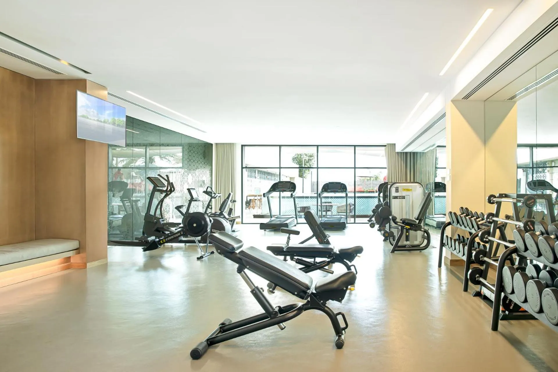 Fitness centre/facilities in Novotel Muscat Airport