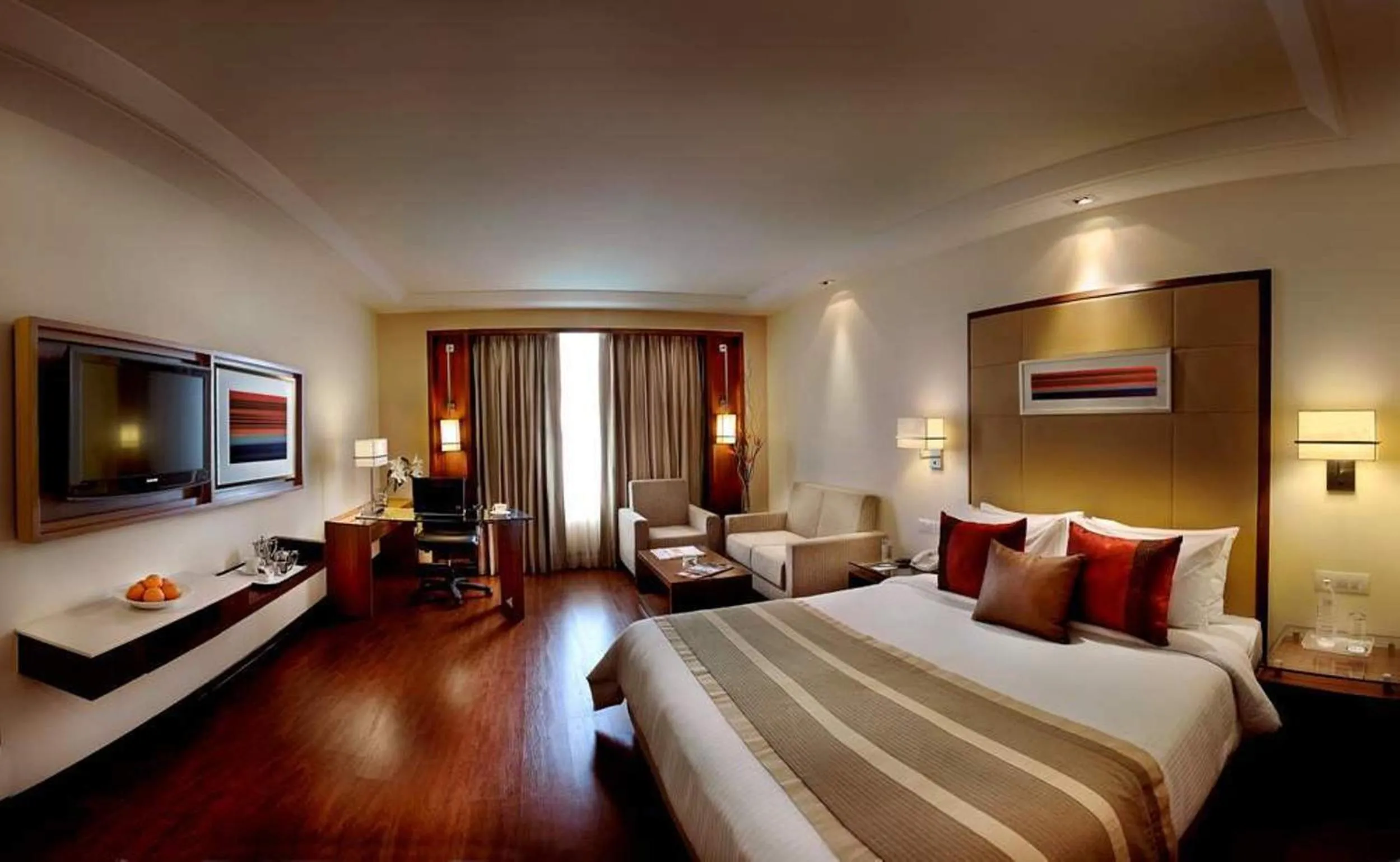 Photo of the whole room, Bed in Park Inn Gurgaon