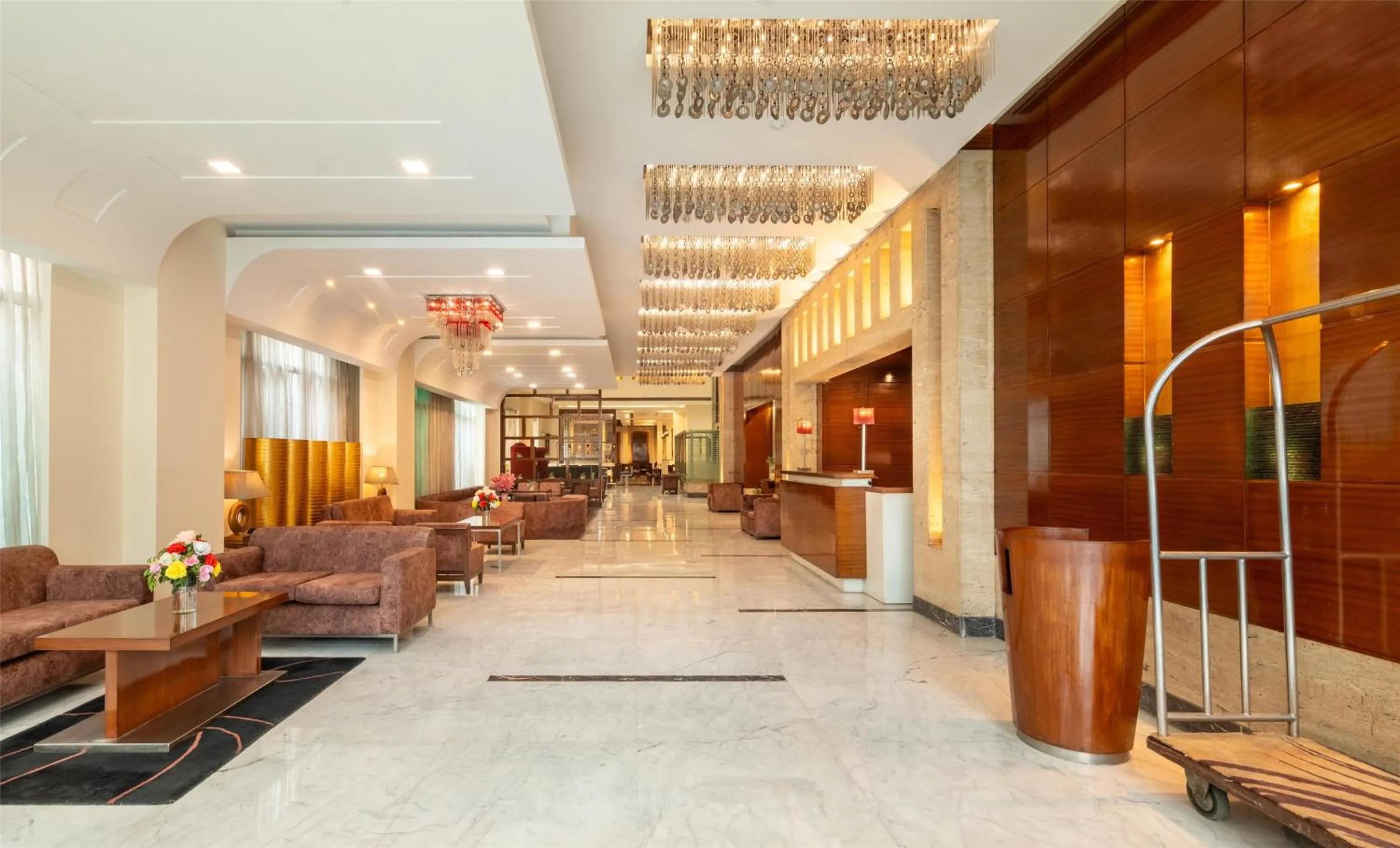 Lobby or reception in Park Inn Gurgaon