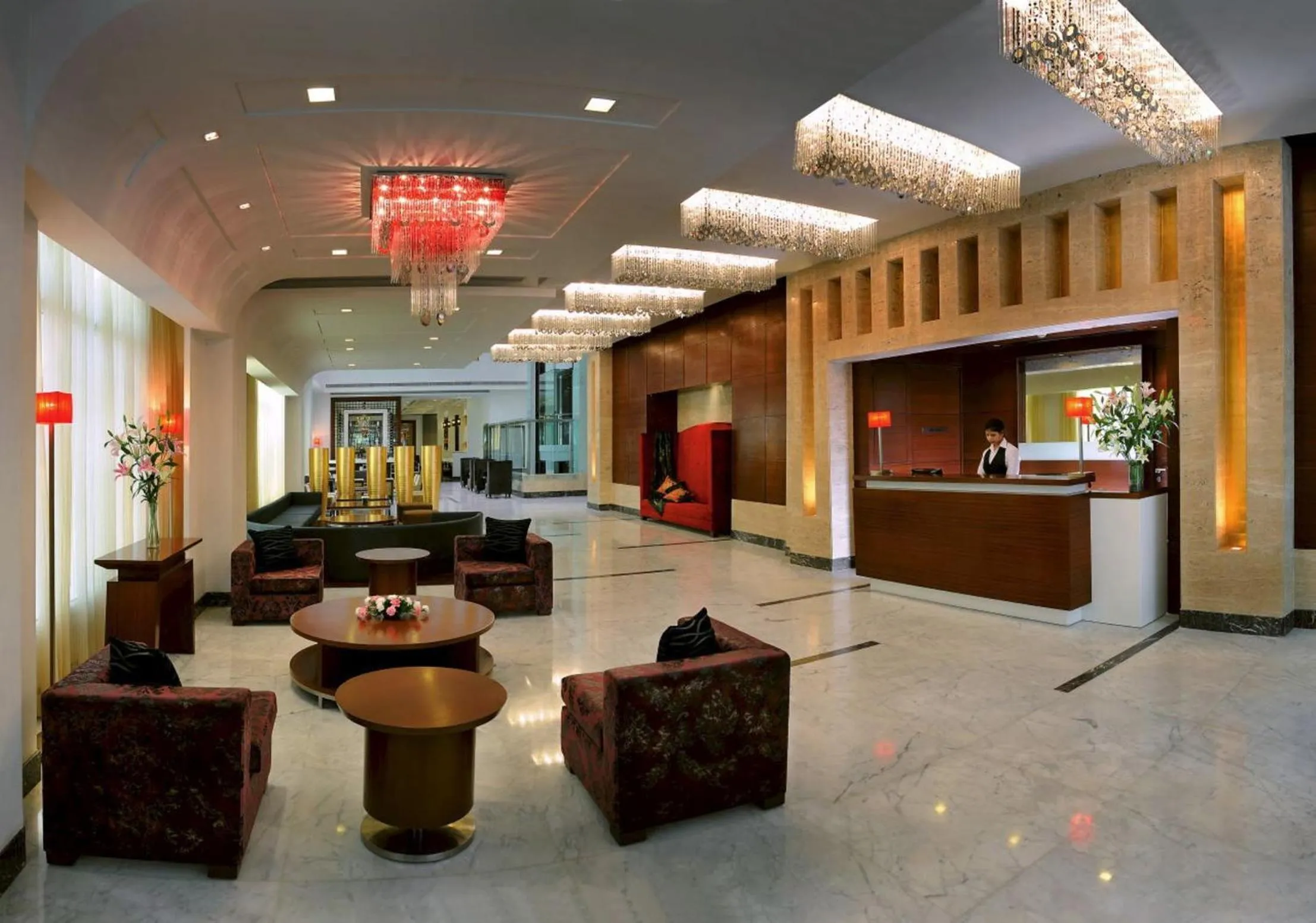 Lobby or reception in Park Inn Gurgaon