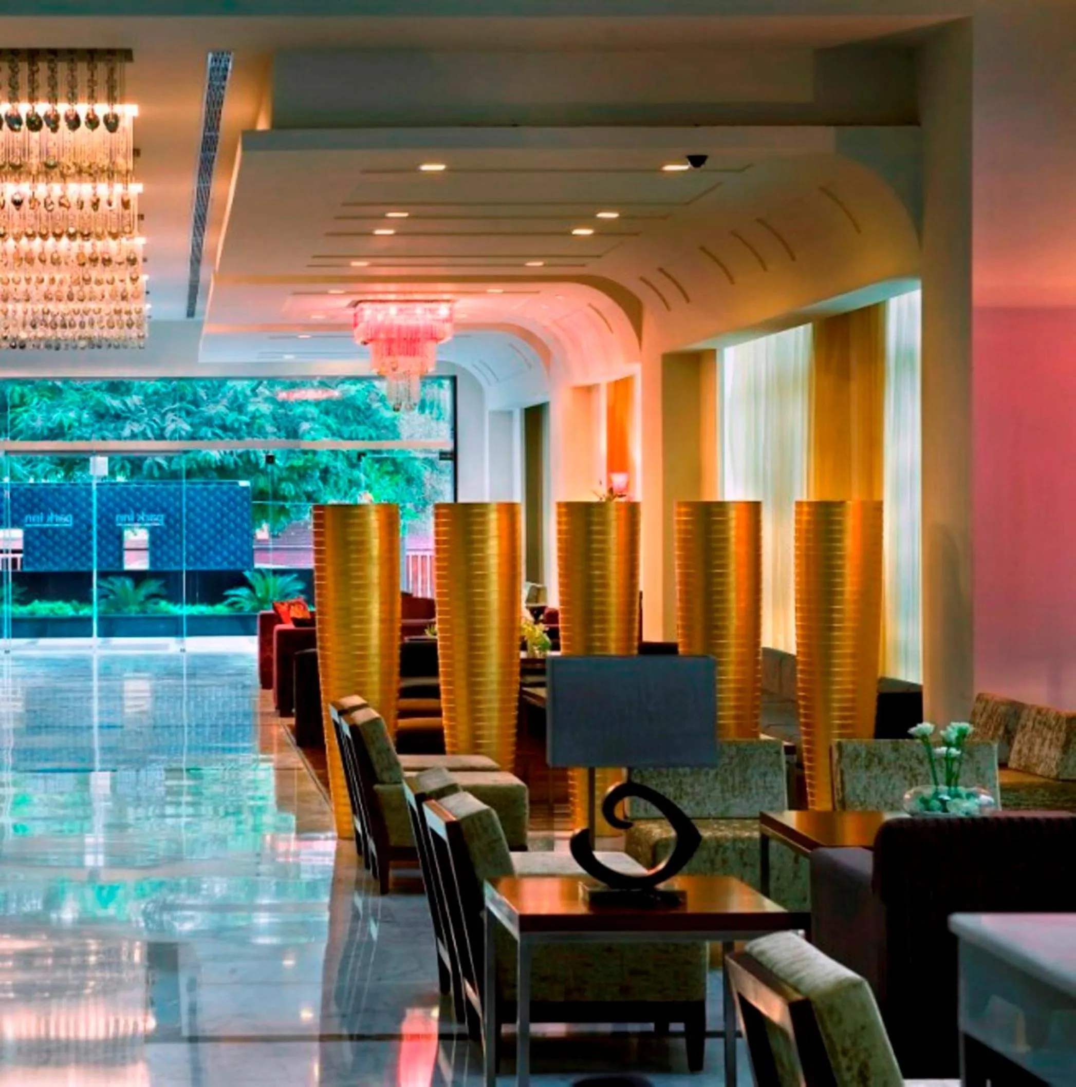 Lobby or reception in Park Inn Gurgaon