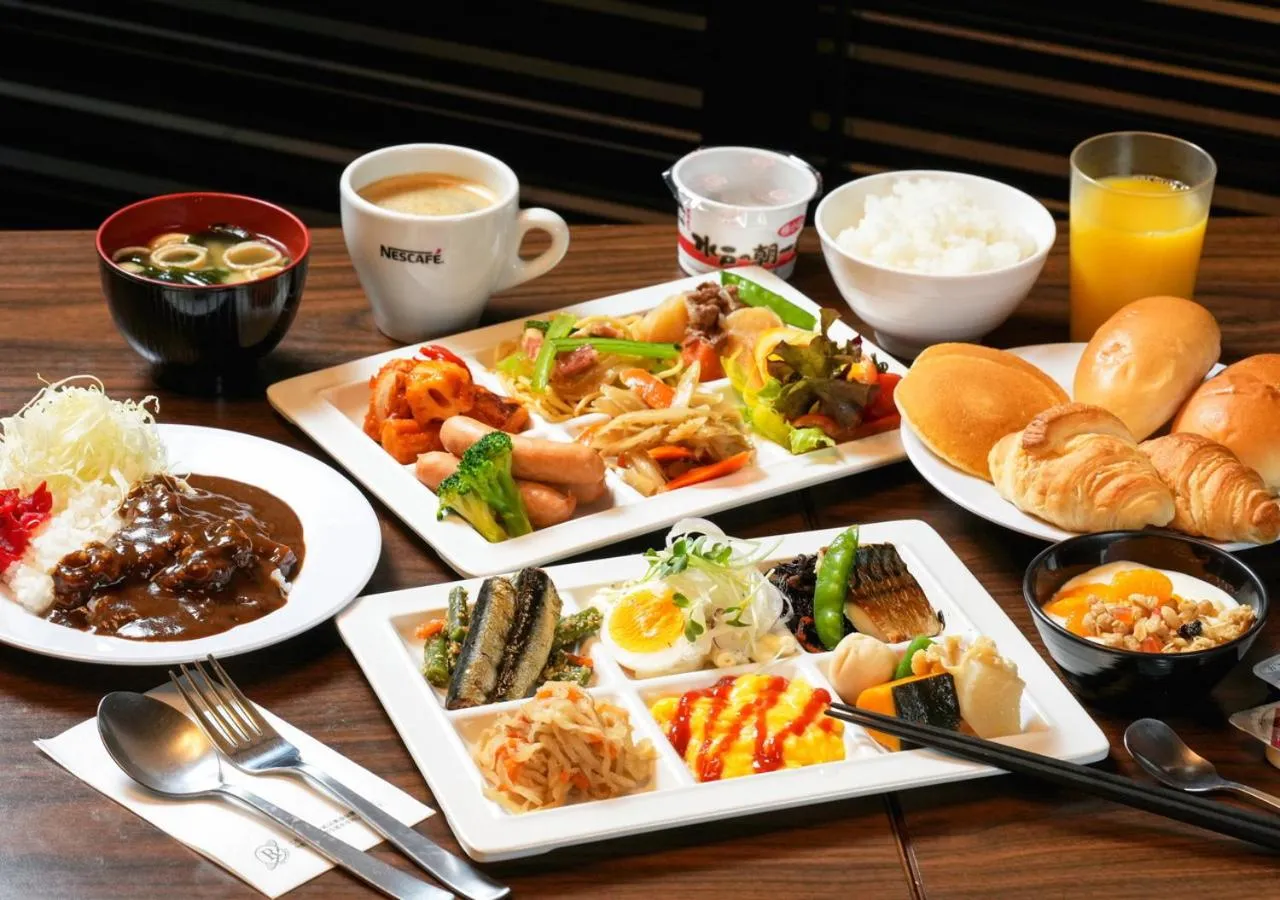Breakfast in APA Hotel Midosuji Honmachi Ekihigashi