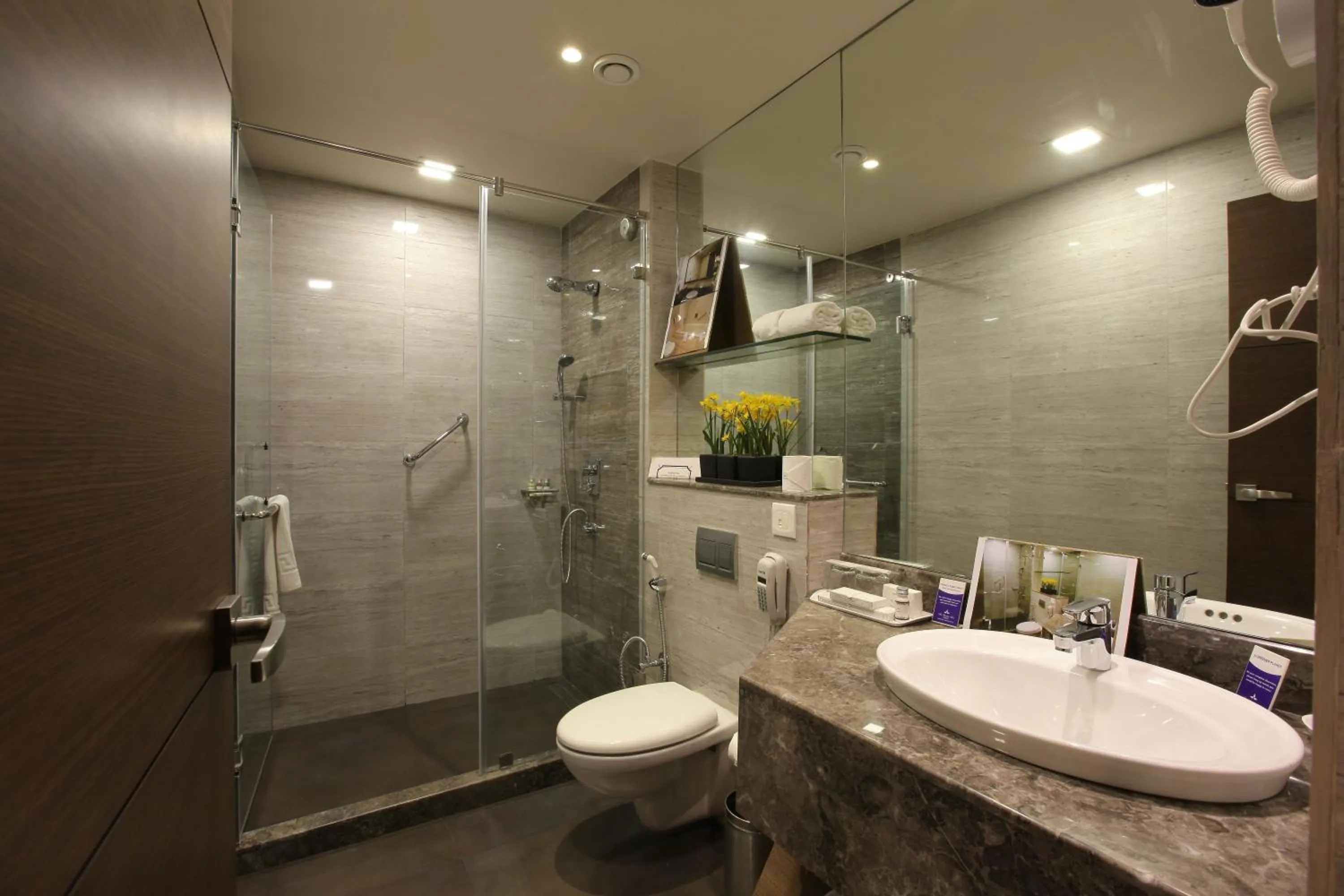 Bathroom in Peerless Hotel Kolkata