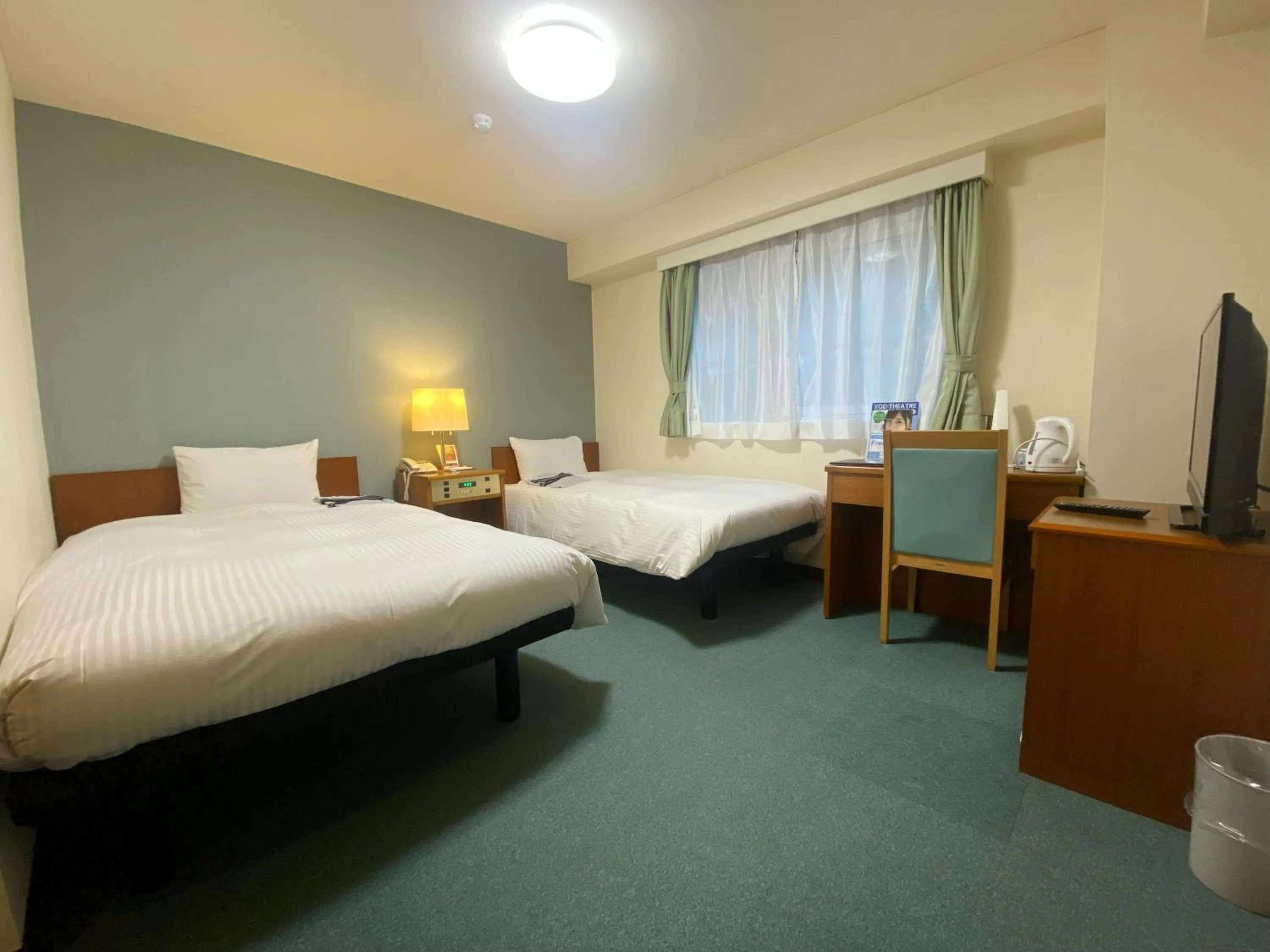 Bed in Hotel Tateshina