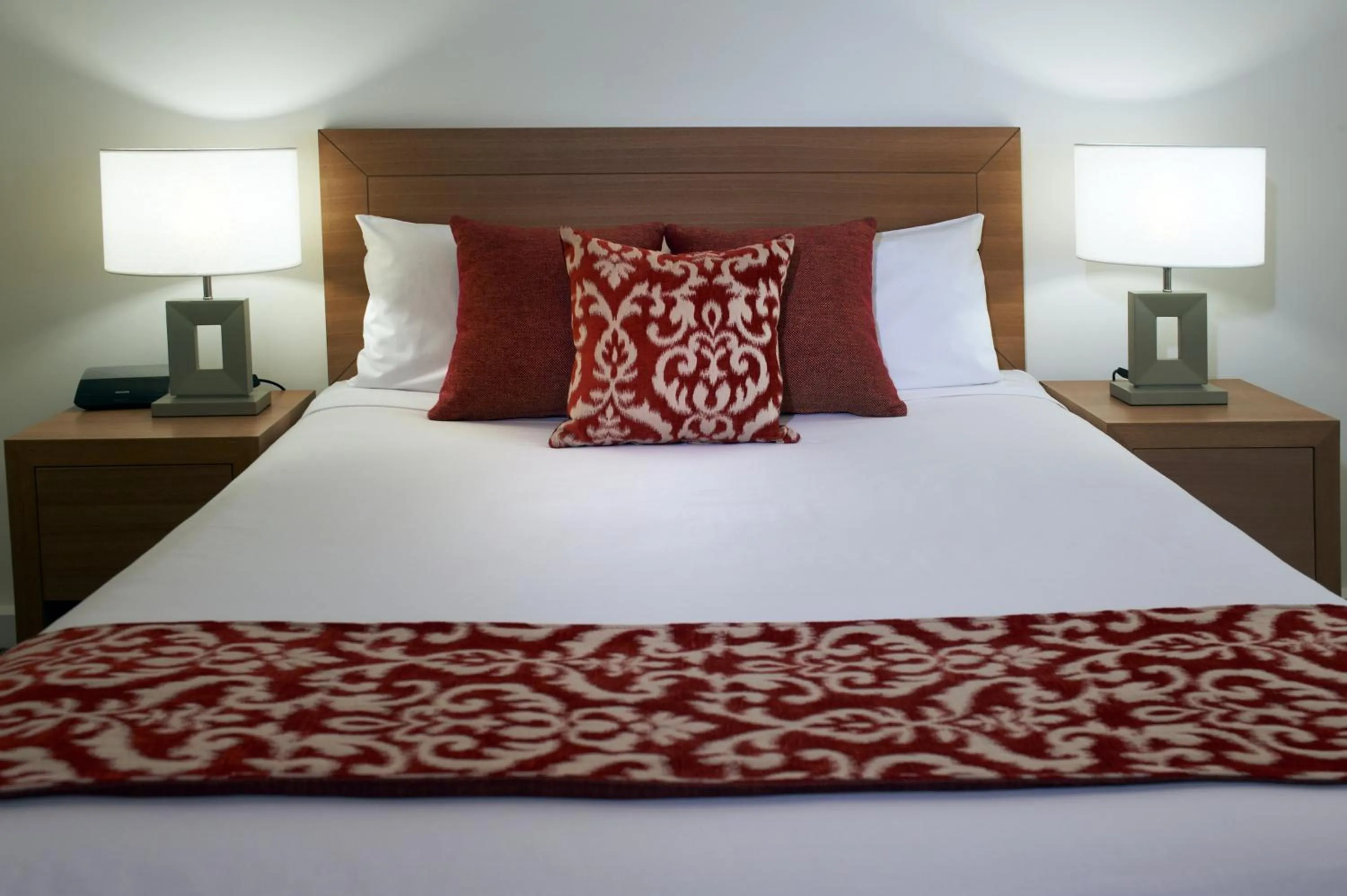 Bed in Quest St Kilda Bayside