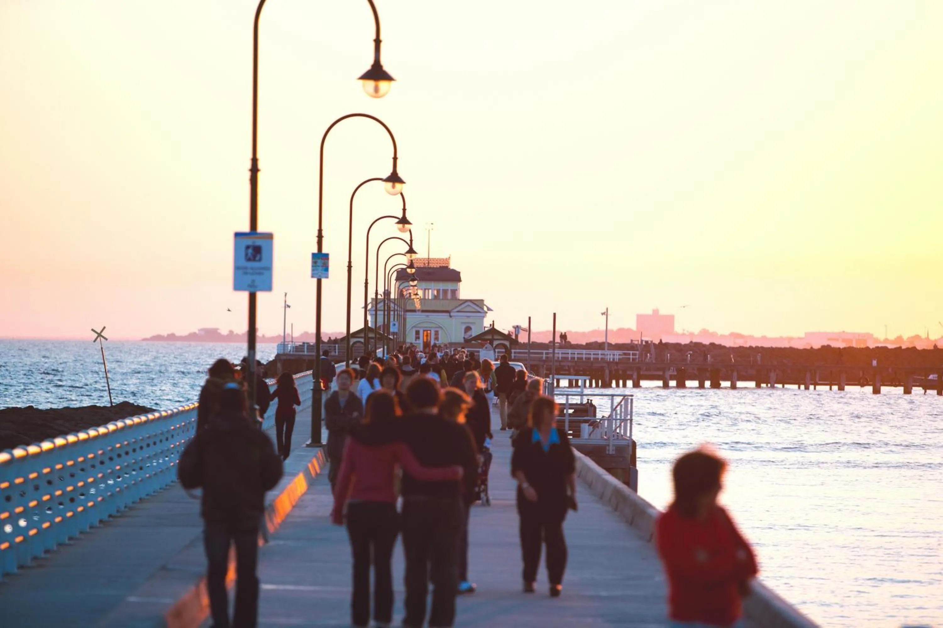 Area and facilities in Quest St Kilda Bayside