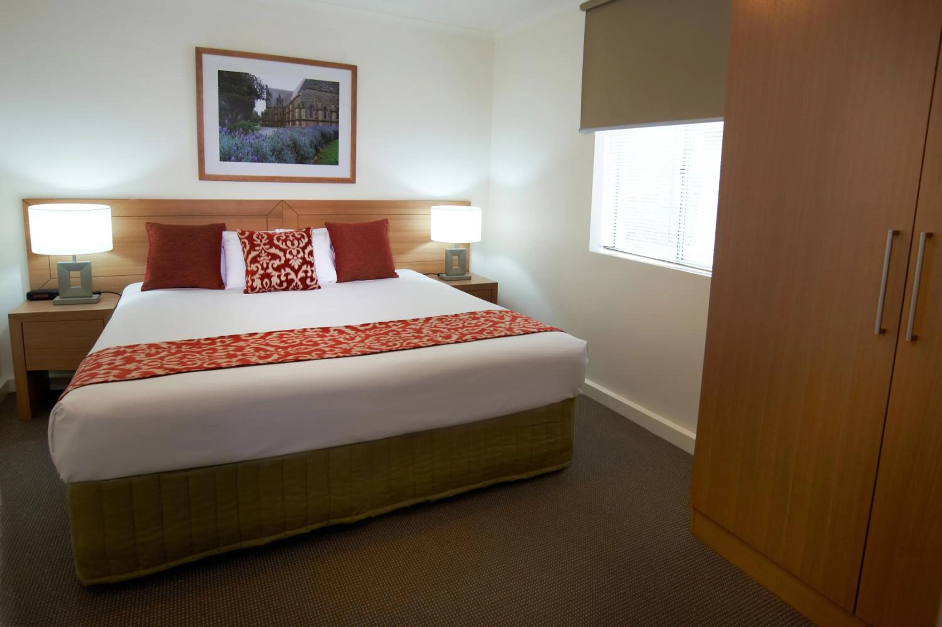 Bed in Quest St Kilda Bayside