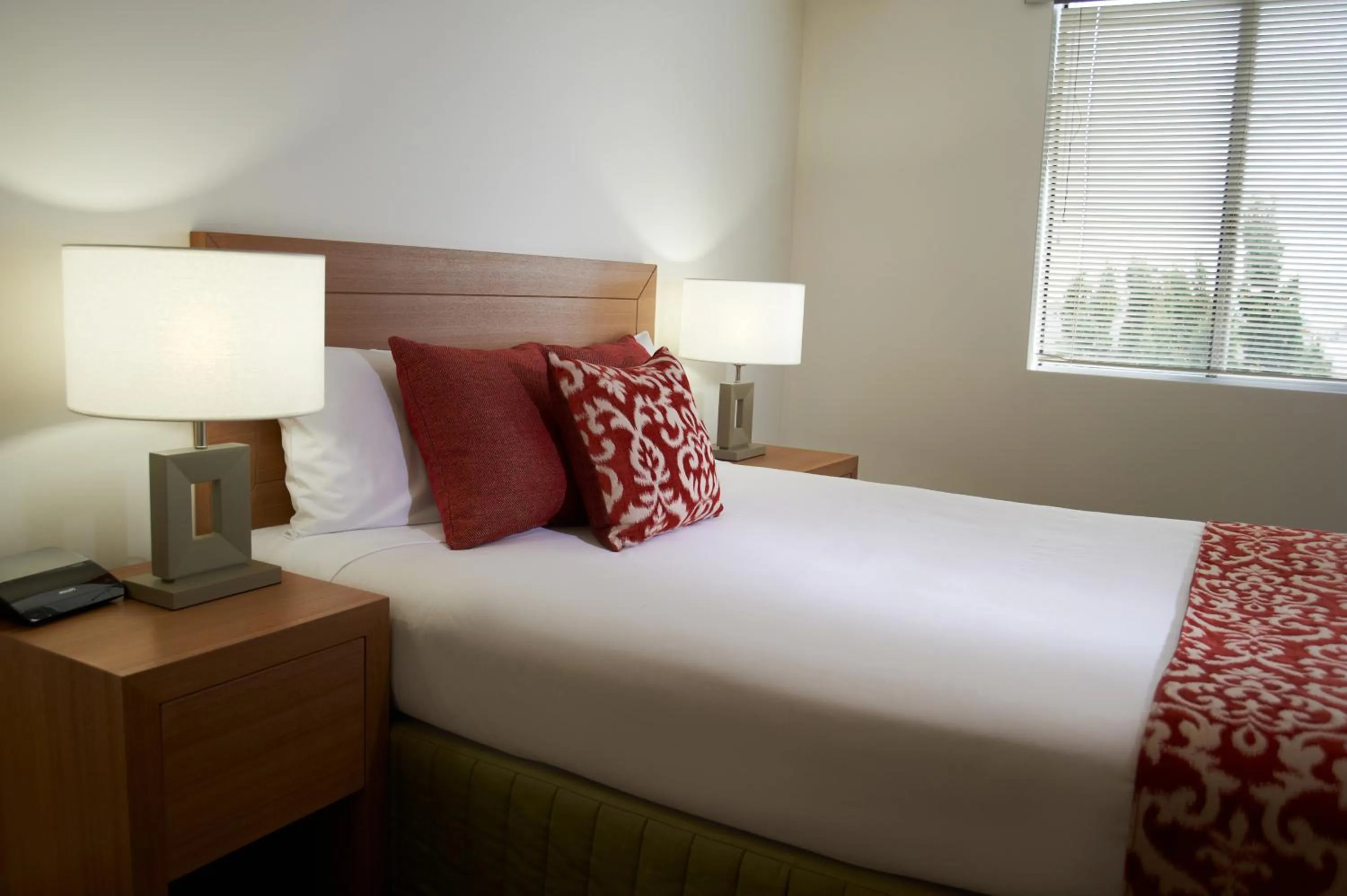 Bed in Quest St Kilda Bayside